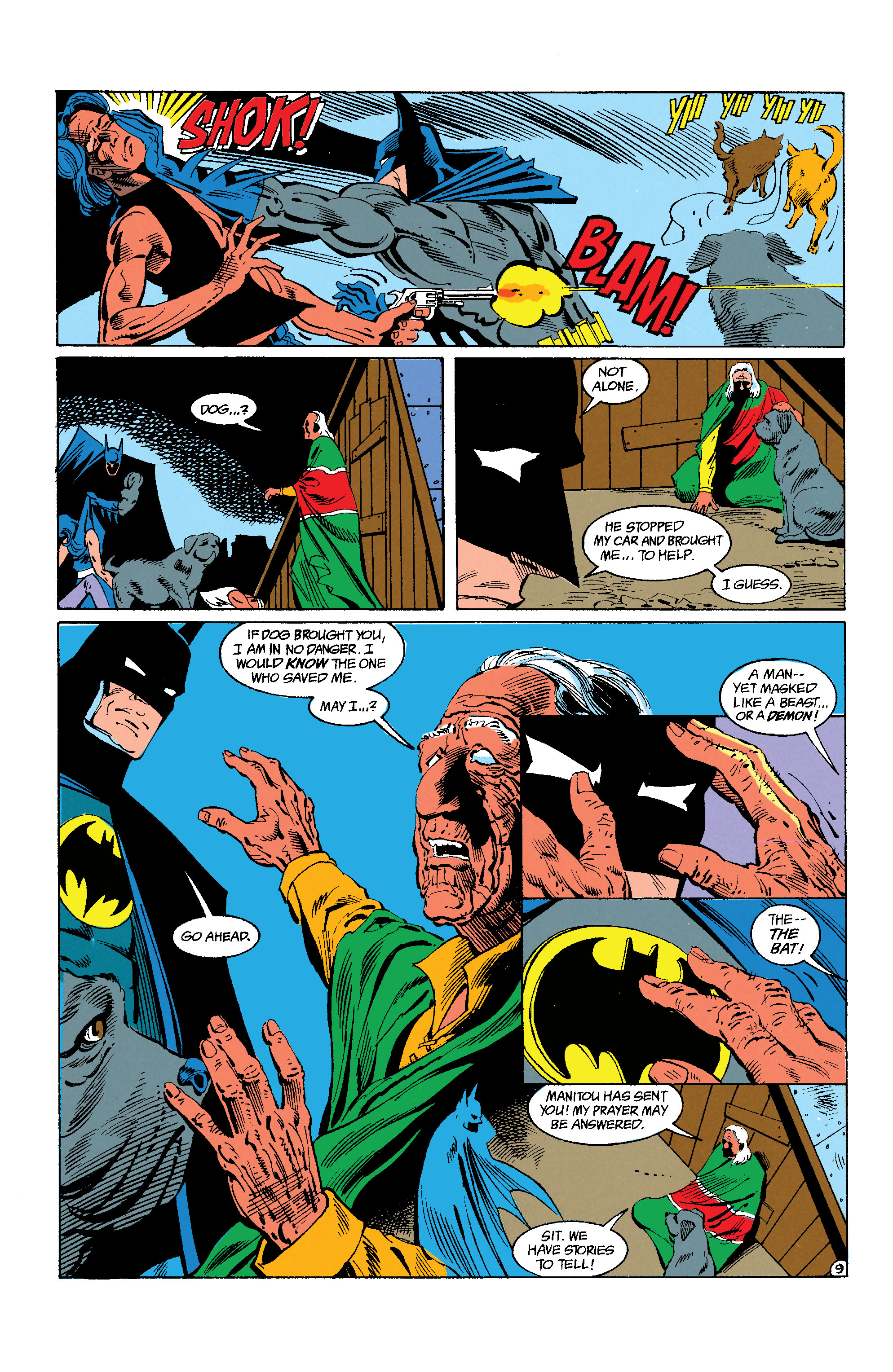 Read online Batman (1940) comic -  Issue #463 - 10