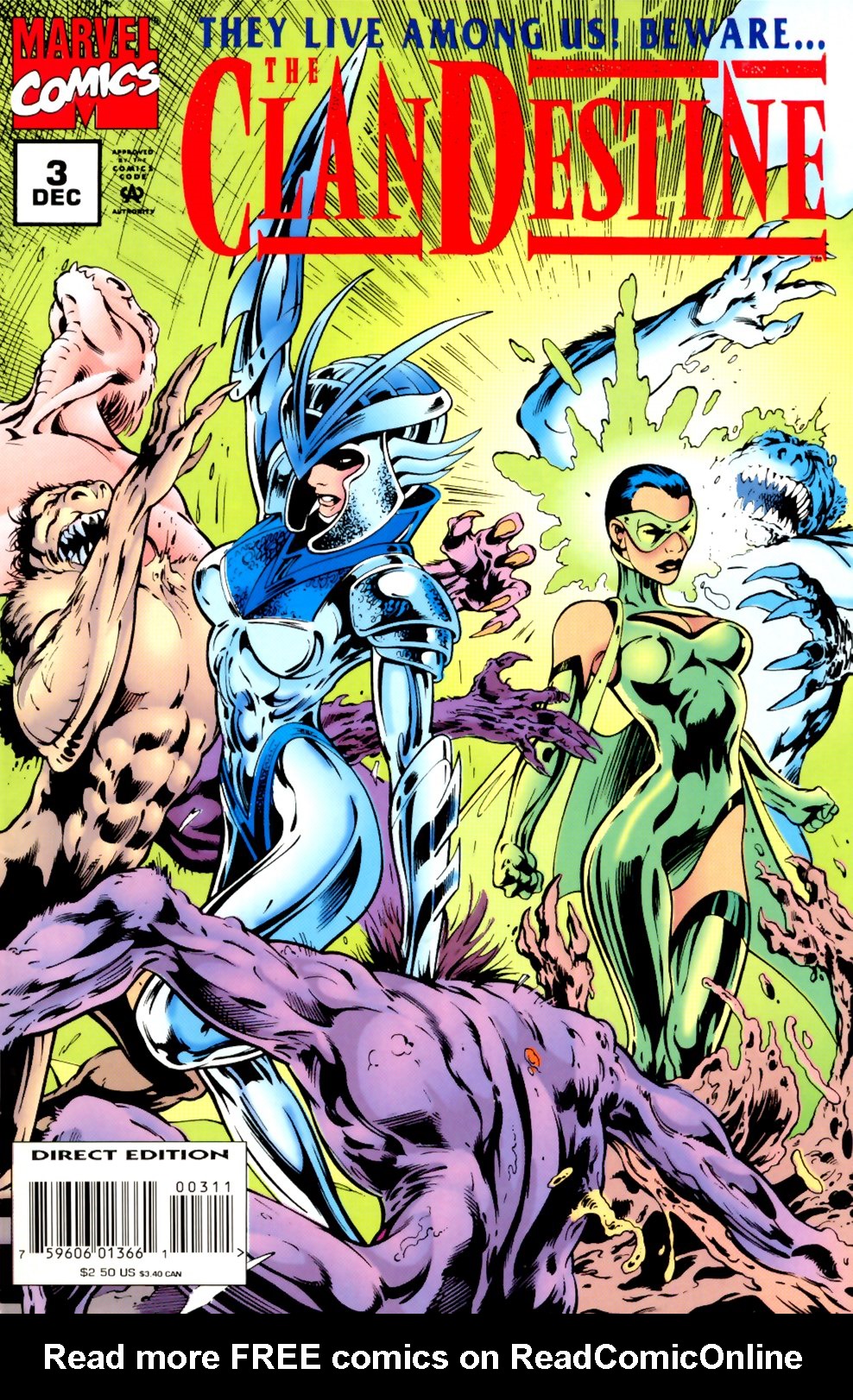 Read online ClanDestine (1994) comic -  Issue #3 - 1