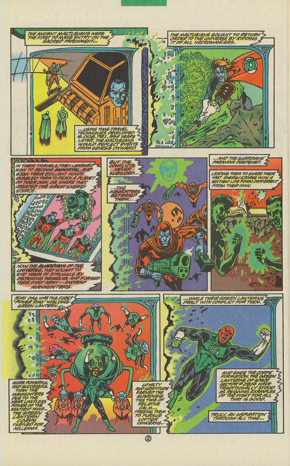 Read online Green Lantern Corps Quarterly comic -  Issue #8 - 3