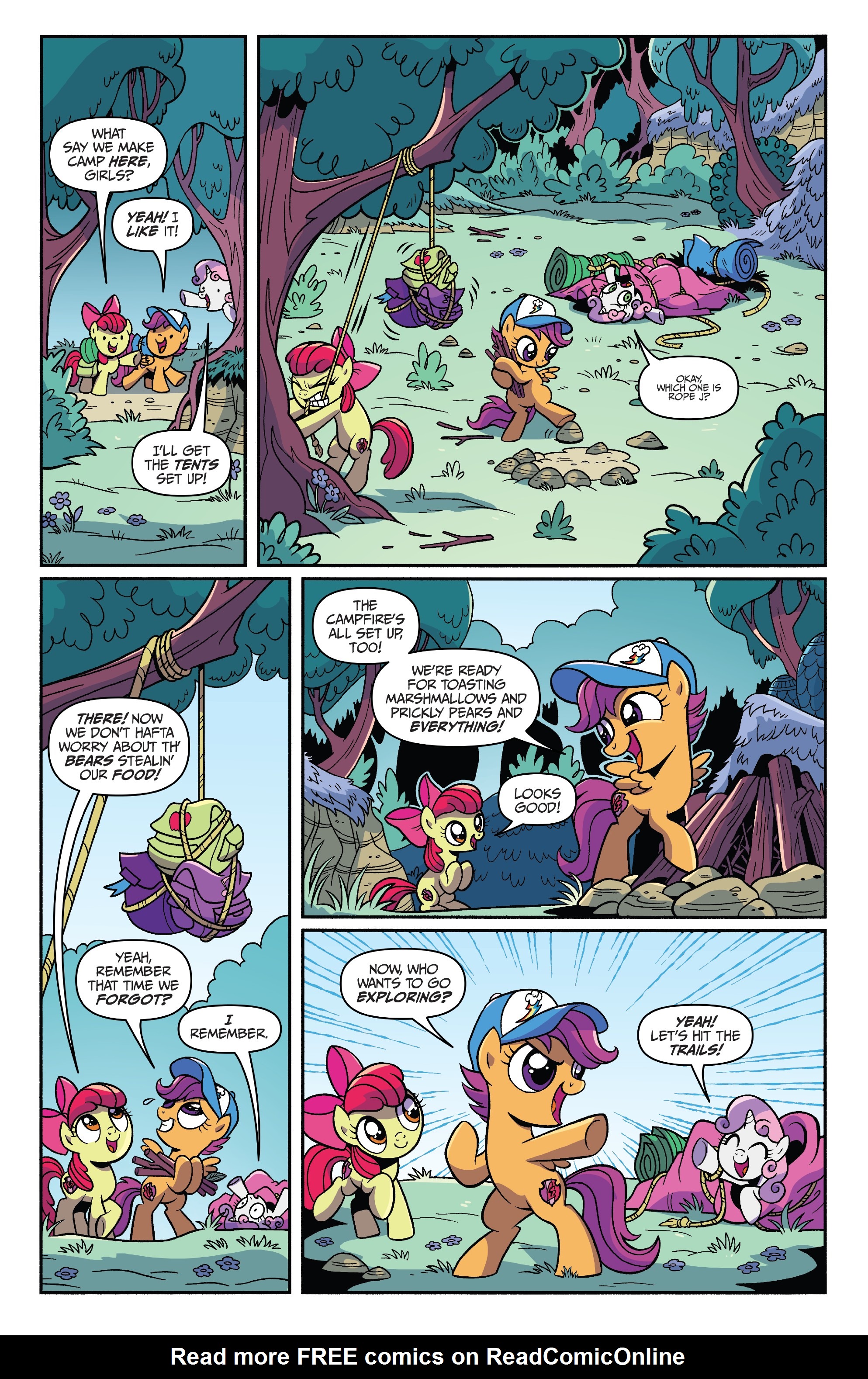 Read online My Little Pony: Spirit of the Forest comic -  Issue #1 - 4