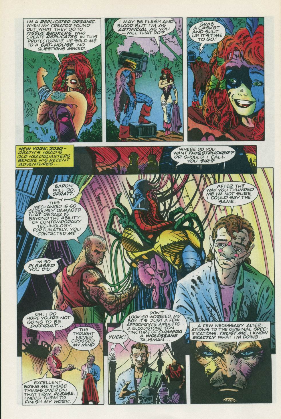 Read online Death's Head II (vol. 1) comic -  Issue #3 - 7