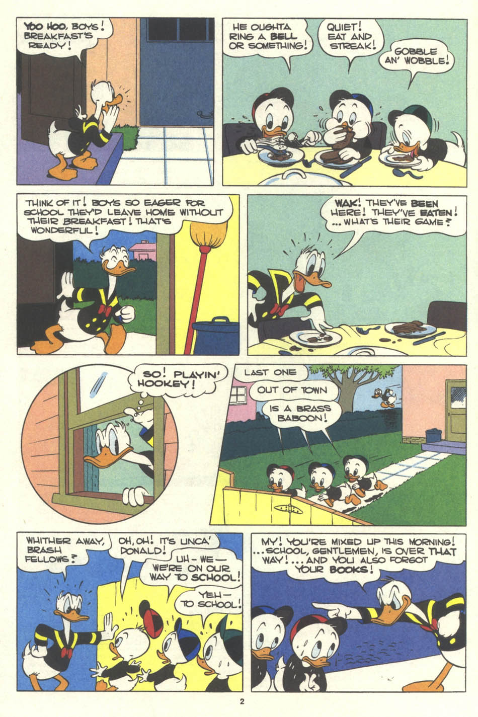 Read online Walt Disney's Comics and Stories comic -  Issue #553 - 4