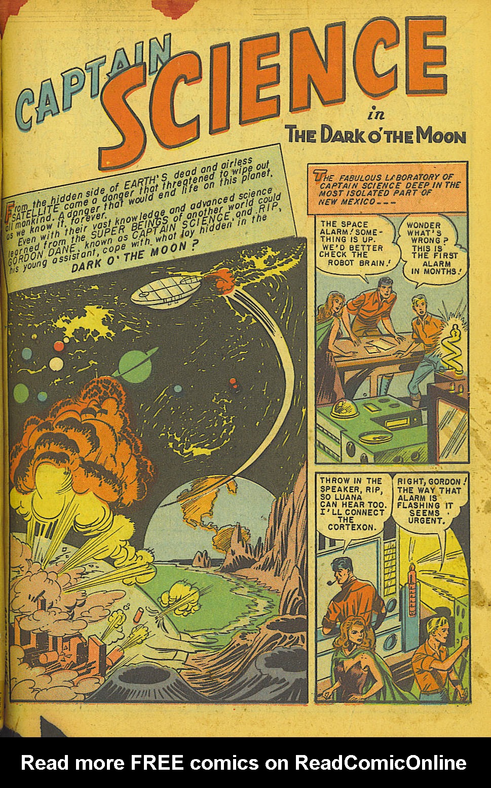 Read online Captain Science comic -  Issue #2 - 2