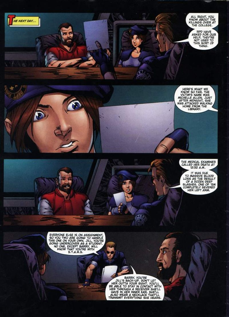 Read online Resident Evil (1998) comic -  Issue #3 - 6