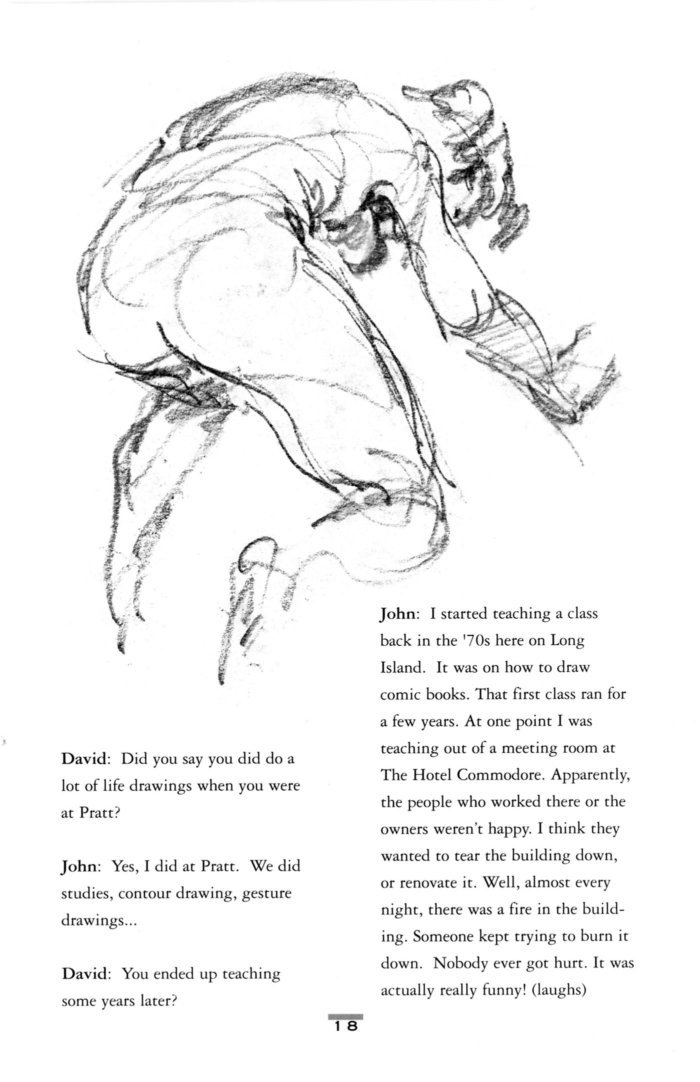 Read online John Buscema Sketchbook comic -  Issue # TPB - 22
