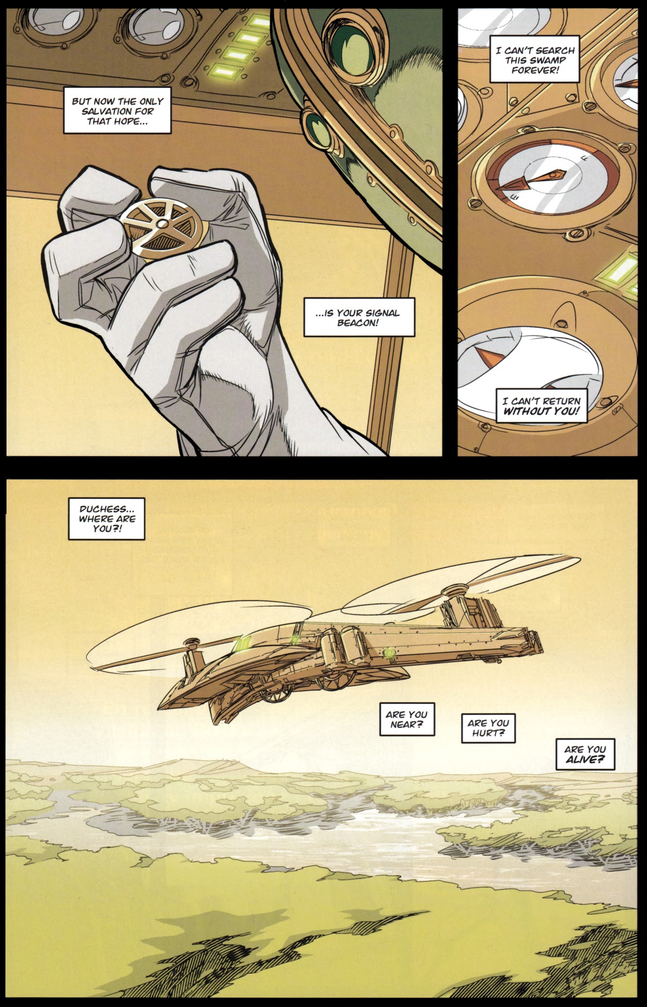 Read online Steam Wars comic -  Issue #3 - 4