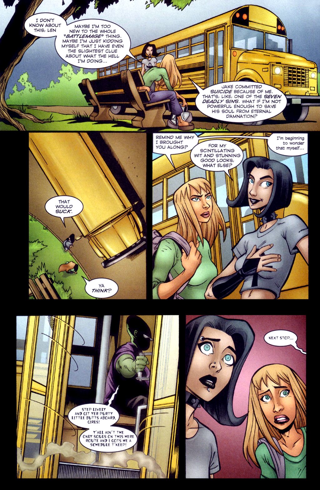 Read online Jezebelle comic -  Issue #6 - 3