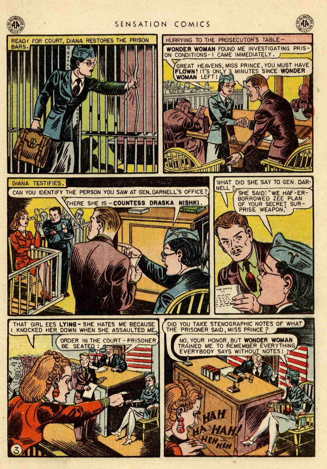 Read online Sensation (Mystery) Comics comic -  Issue #42 - 5