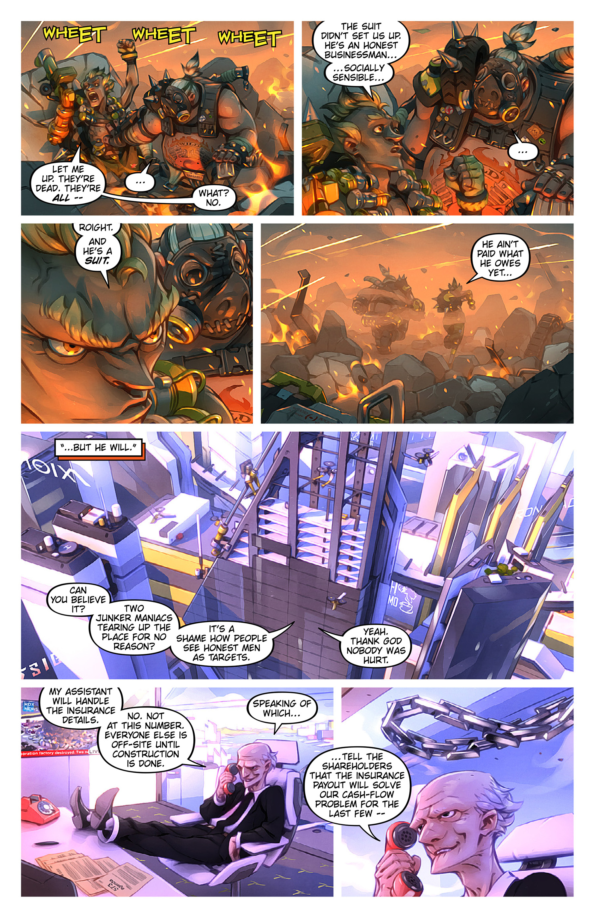 Read online Overwatch comic -  Issue #3 - 9