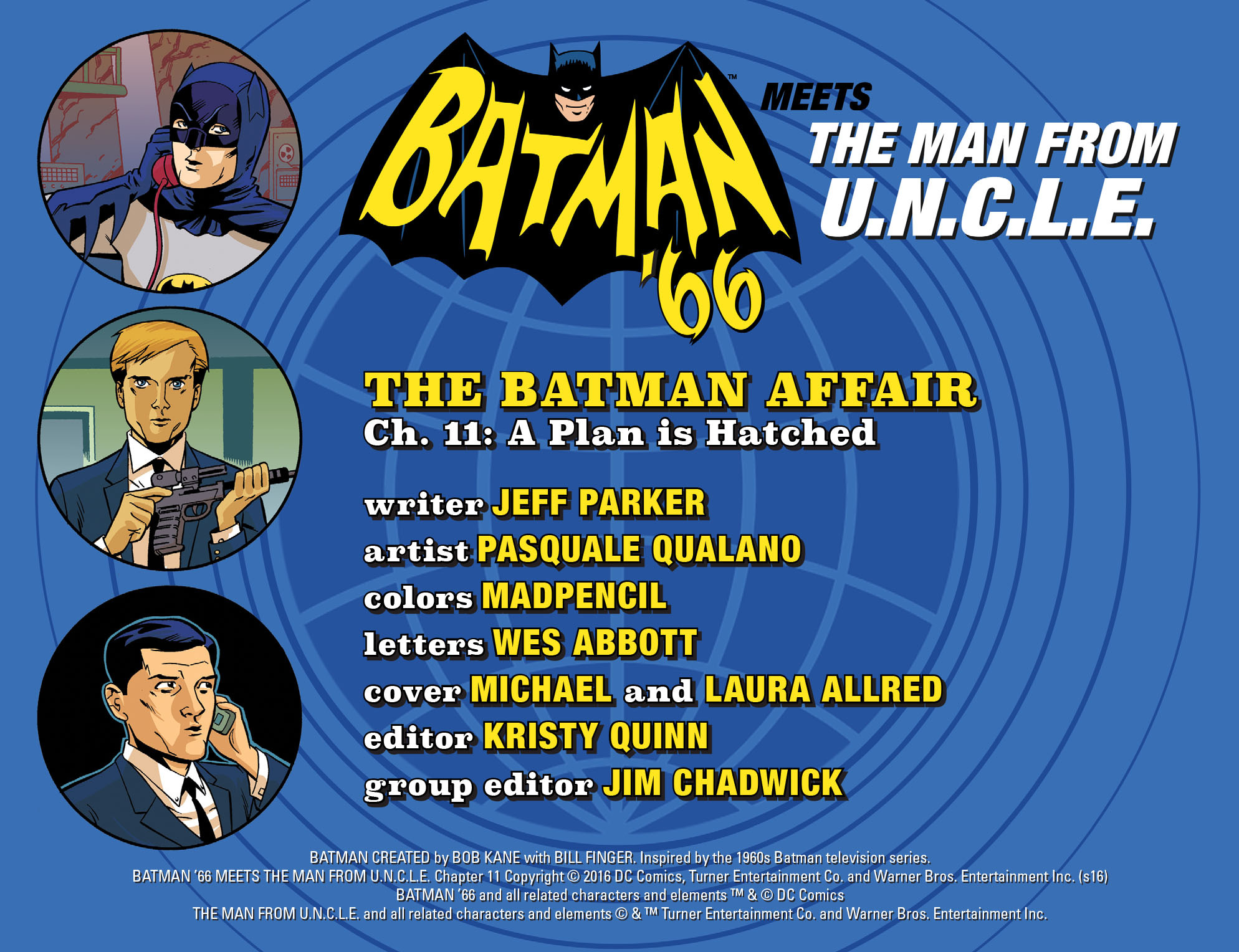 Read online Batman '66 Meets the Man from U.N.C.L.E. comic -  Issue #11 - 3