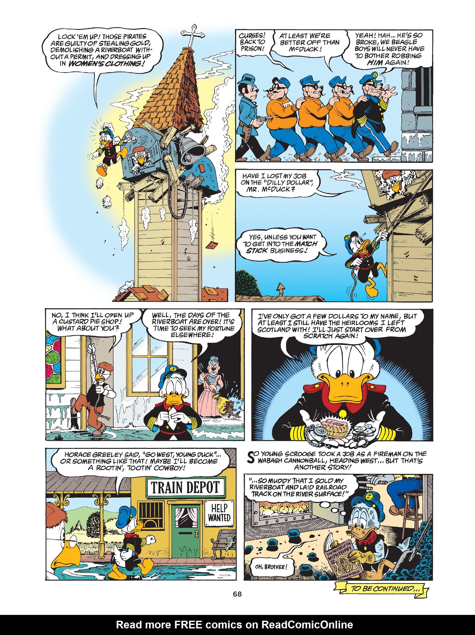 Read online Walt Disney Uncle Scrooge and Donald Duck: The Don Rosa Library comic -  Issue # TPB 4 (Part 1) - 69