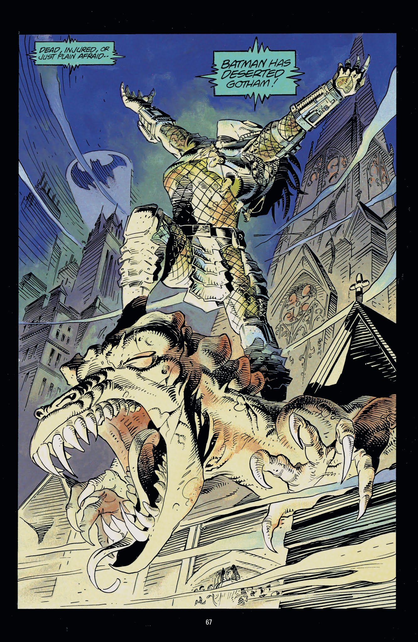 Read online DC Comics/Dark Horse Comics: Batman vs. Predator comic -  Issue # TPB (Part 1) - 64