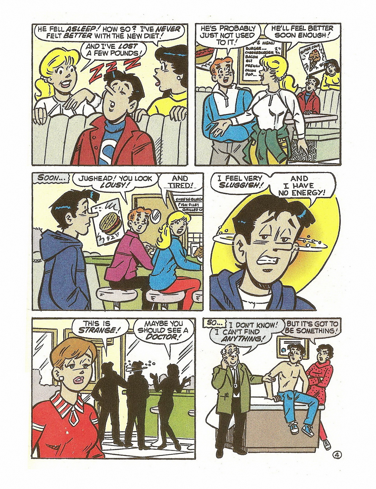 Read online Jughead's Double Digest Magazine comic -  Issue #73 - 190