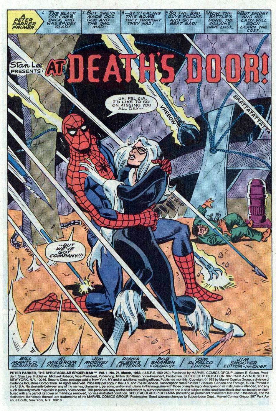 Read online The Spectacular Spider-Man (1976) comic -  Issue #76 - 2