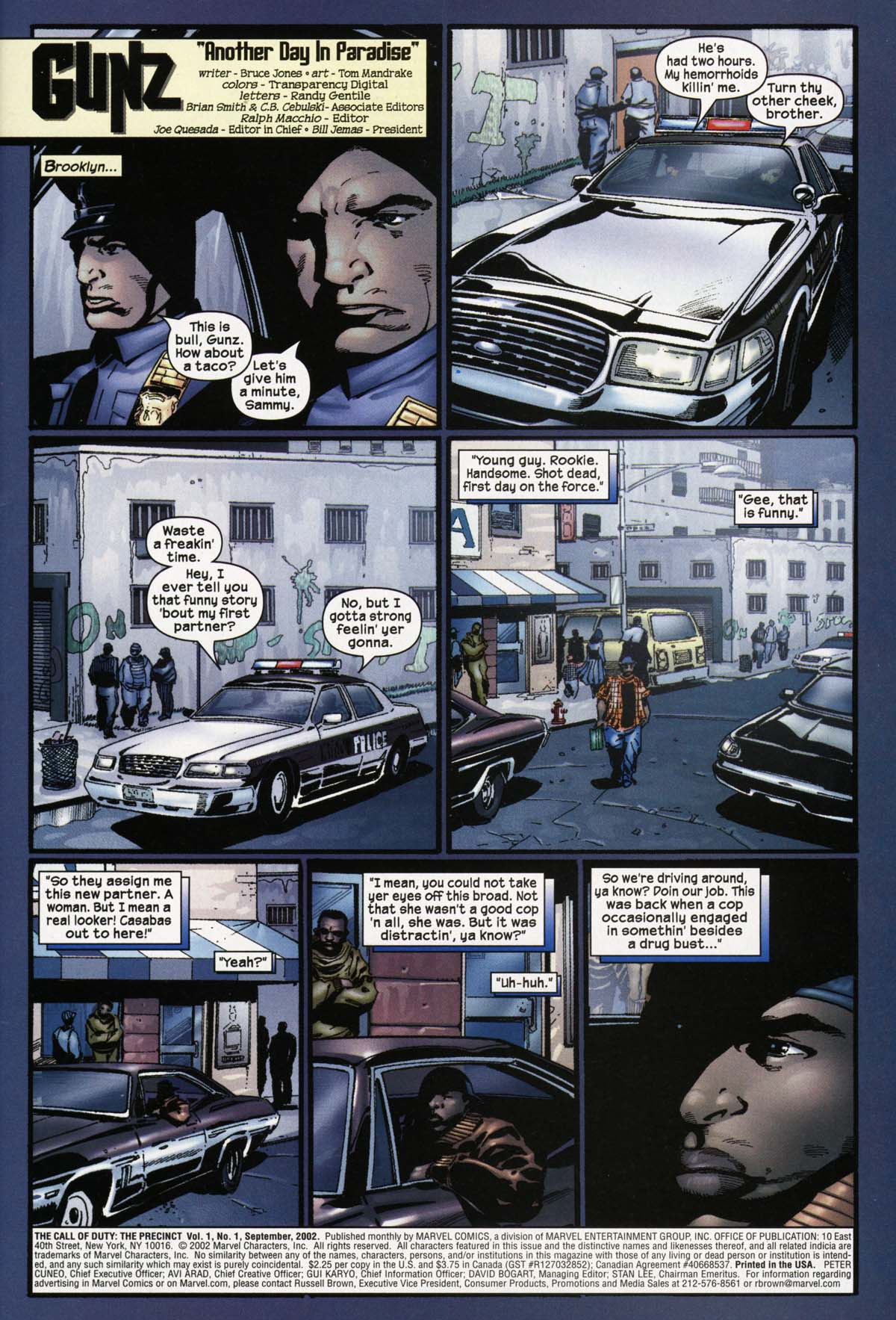 Read online The Call of Duty: The Precinct comic -  Issue #1 - 3