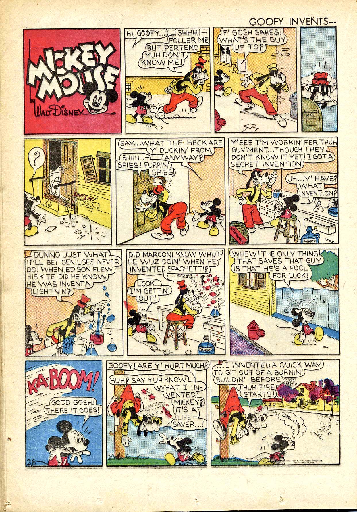 Read online Walt Disney's Comics and Stories comic -  Issue #24 - 30
