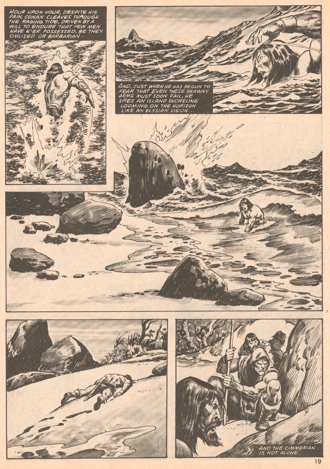 Read online The Savage Sword Of Conan comic -  Issue #62 - 19