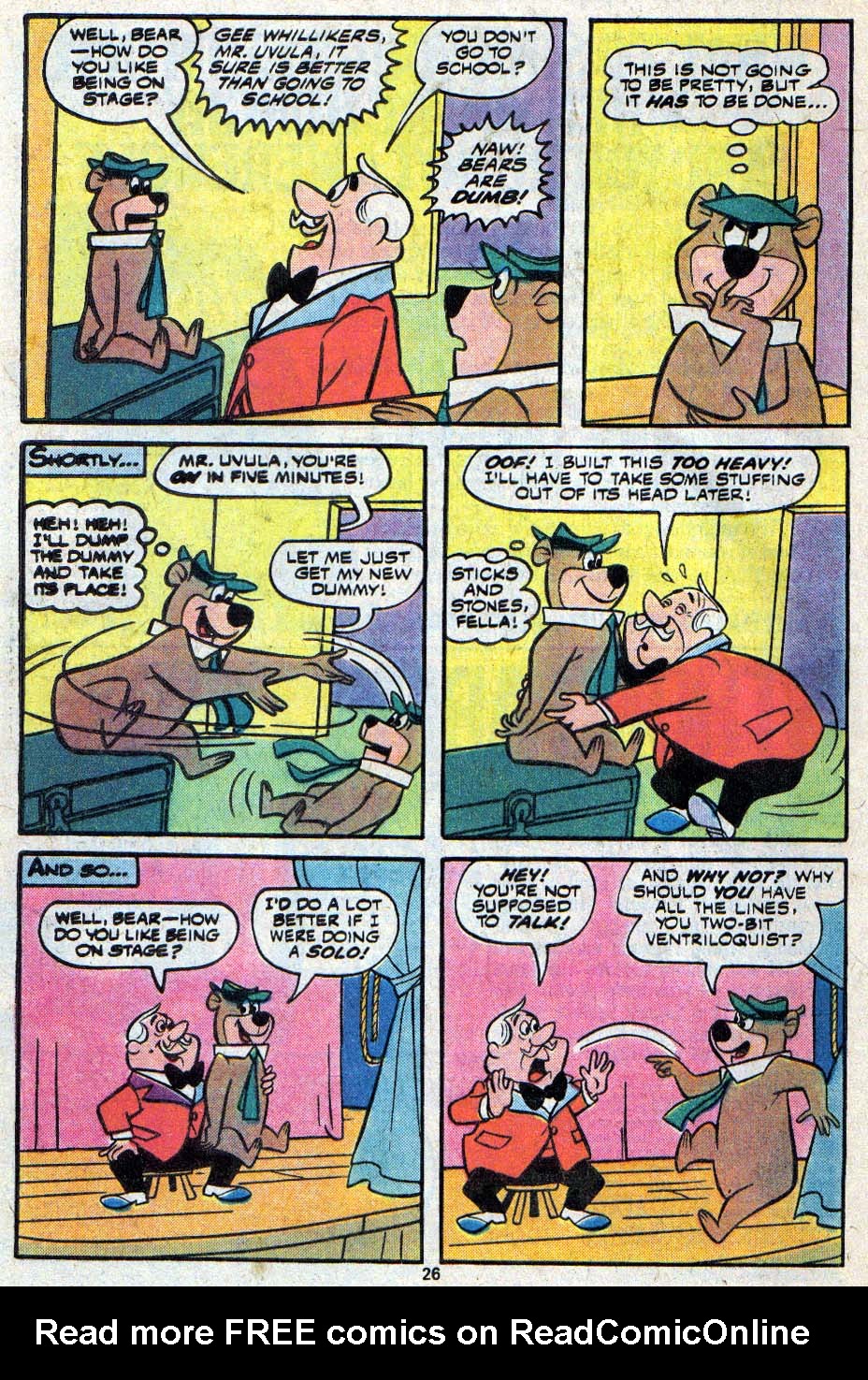 Read online Yogi Bear comic -  Issue #1 - 17