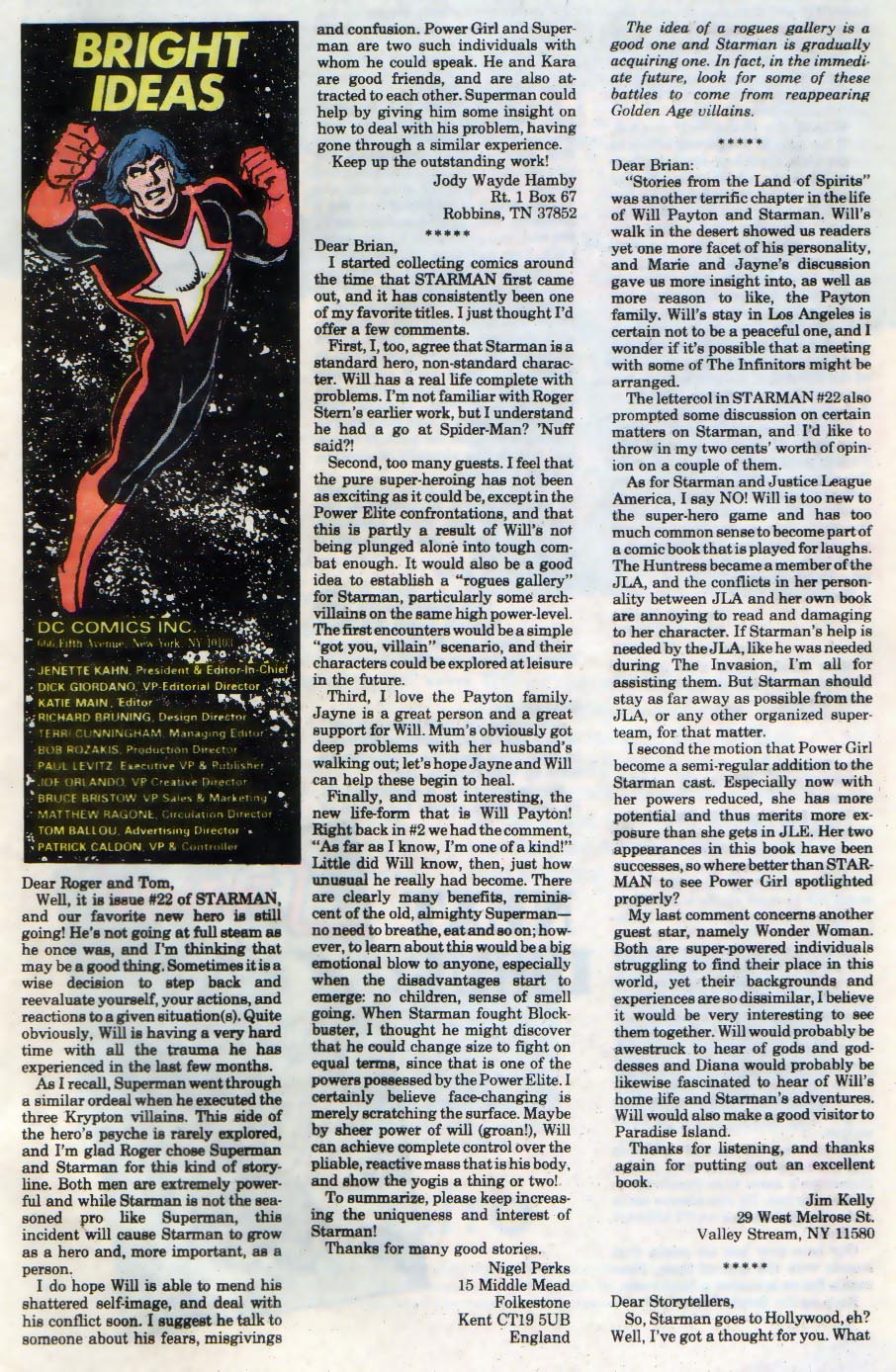 Read online Starman (1988) comic -  Issue #26 - 24
