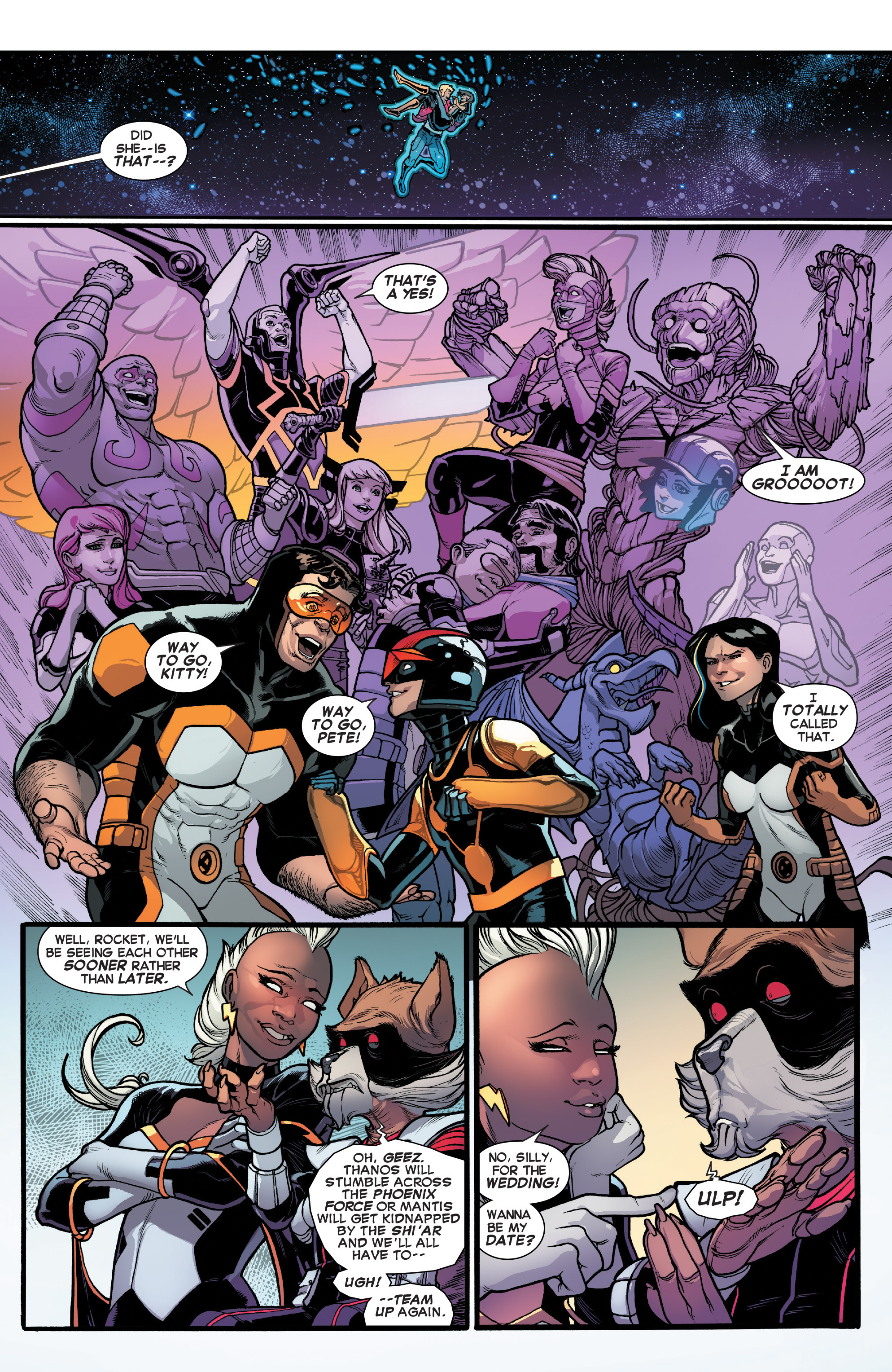 Read online Guardians of the Galaxy and X-Men: The Black Vortex Omega comic -  Issue # Full - 32