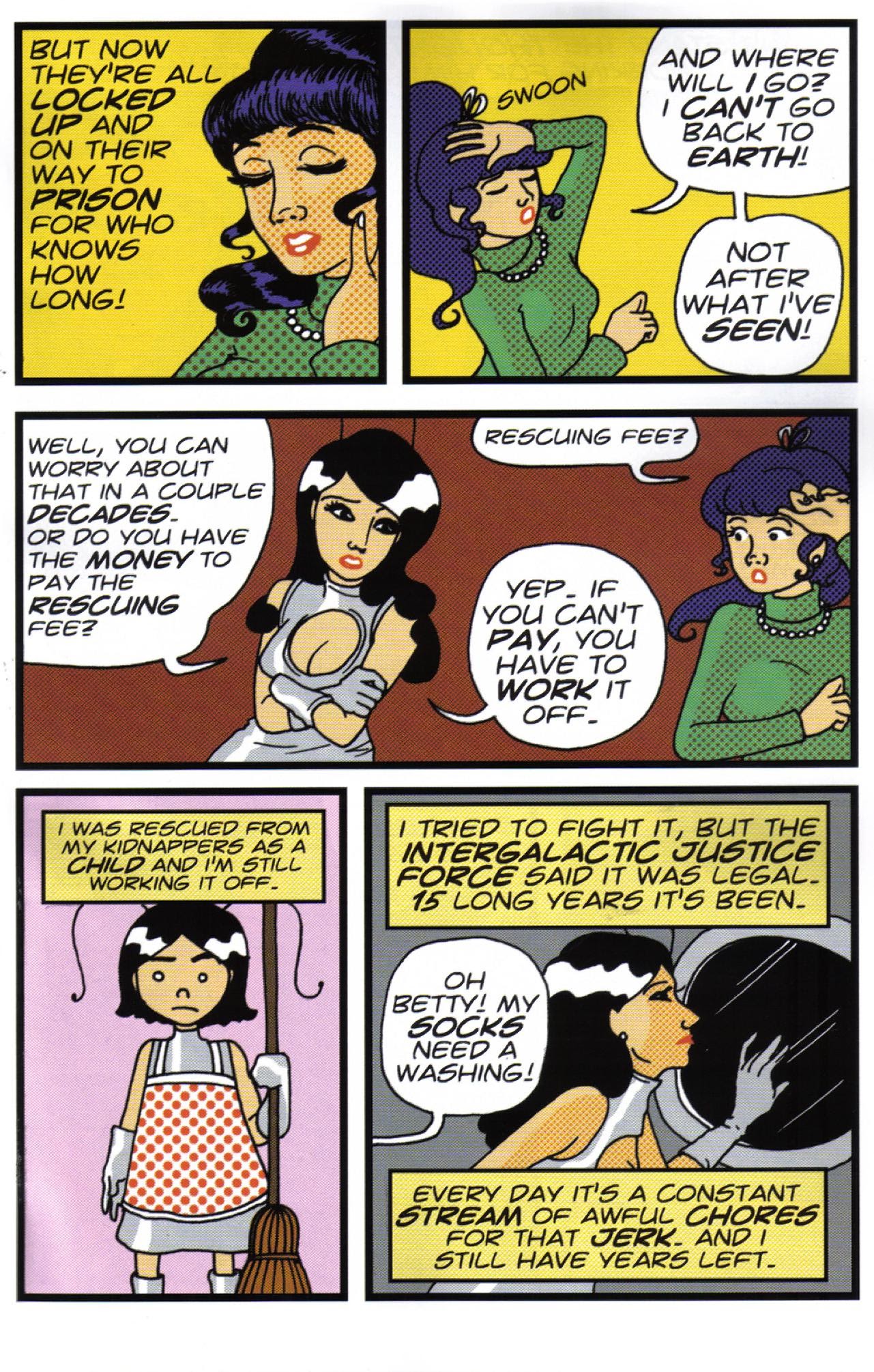Read online I Was Kidnapped By Lesbian Pirates From Outer Space comic -  Issue #6 - 9