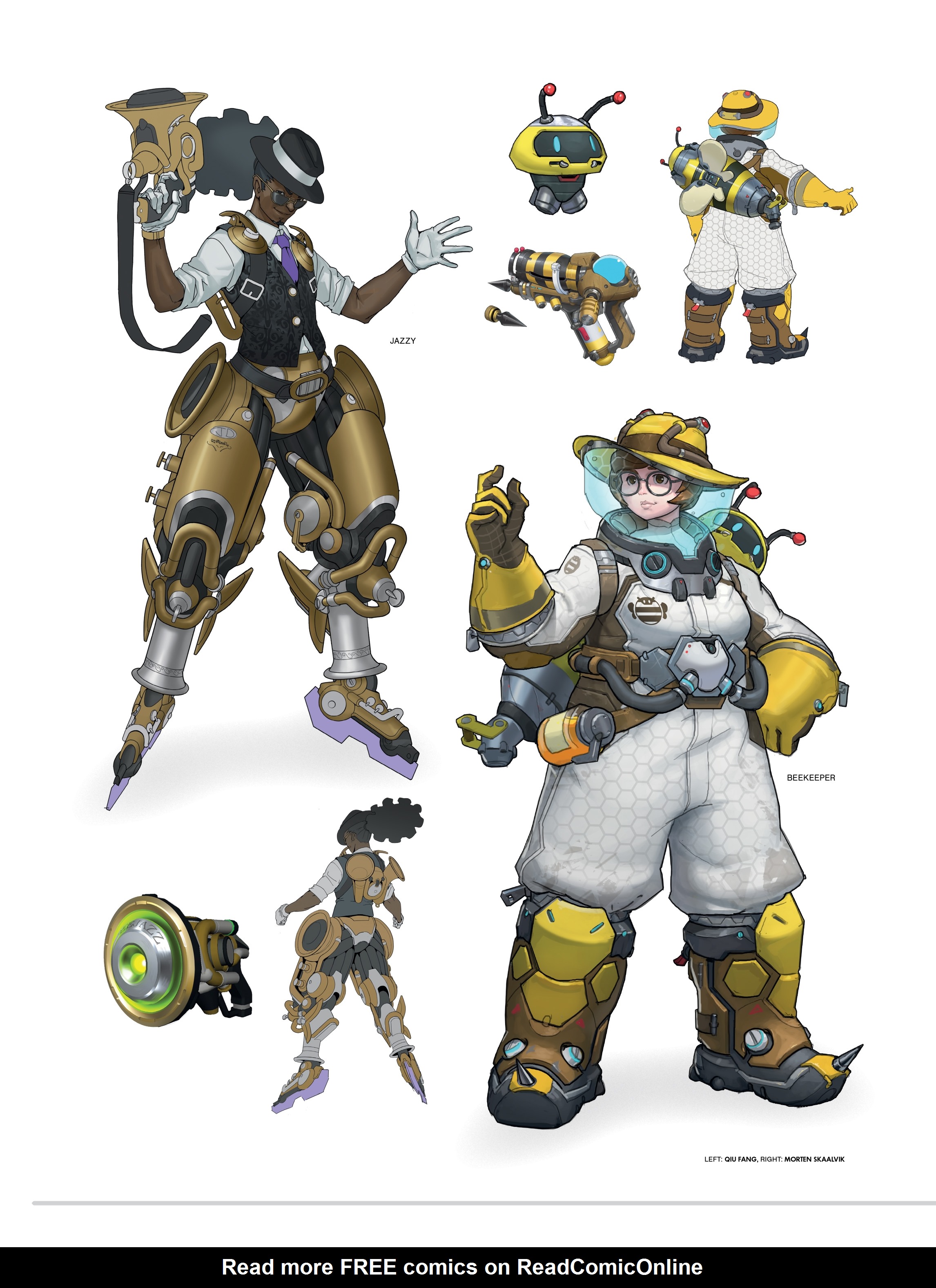 Read online The Art of Overwatch comic -  Issue # TPB (Part 3) - 33