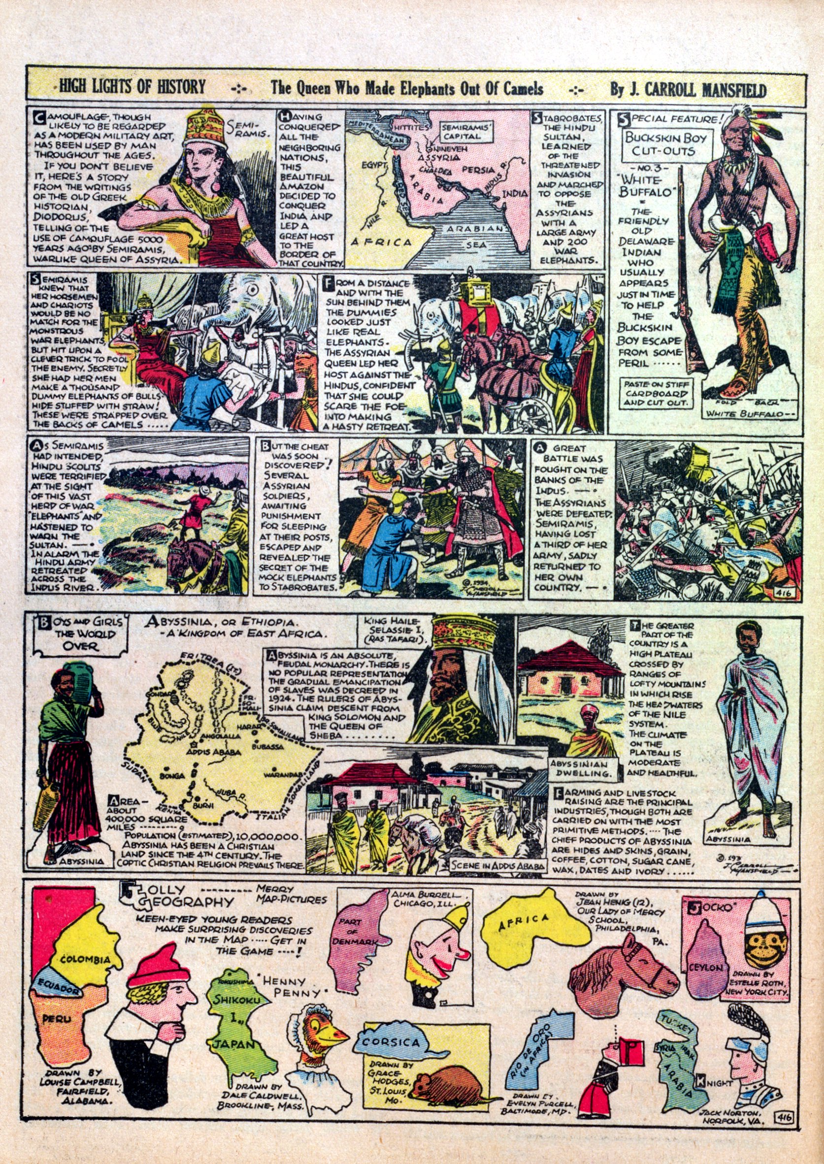 Read online Famous Funnies comic -  Issue #12 - 52