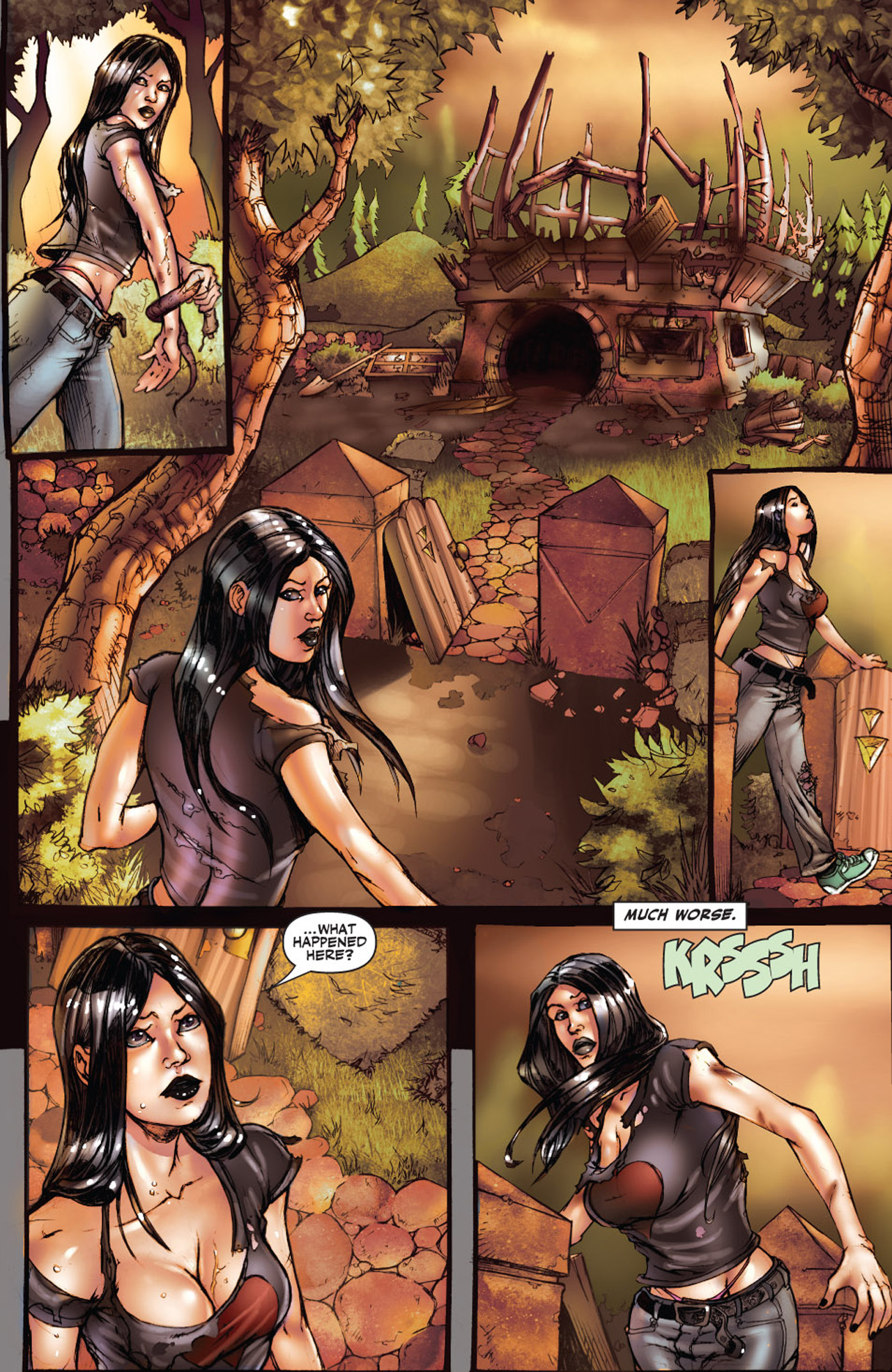 Read online Grimm Fairy Tales: Return to Wonderland comic -  Issue #2 - 19