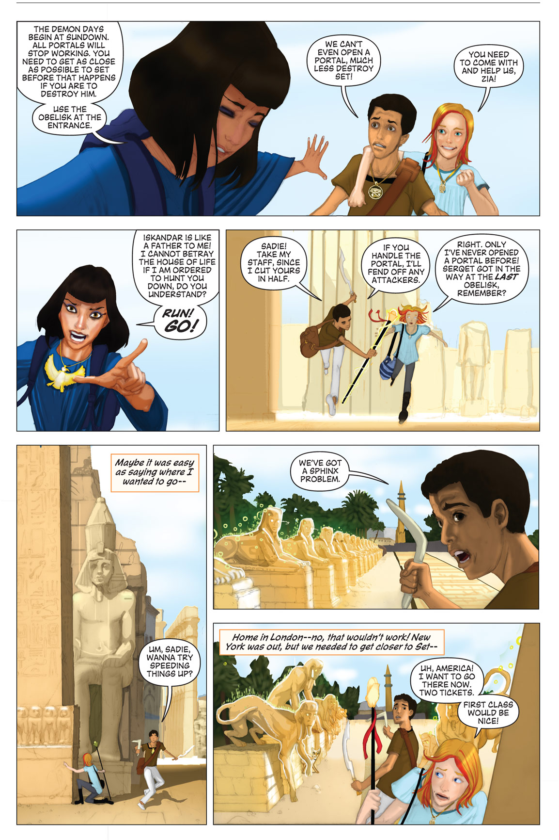 Read online The Kane Chronicles comic -  Issue # TPB 1 - 82