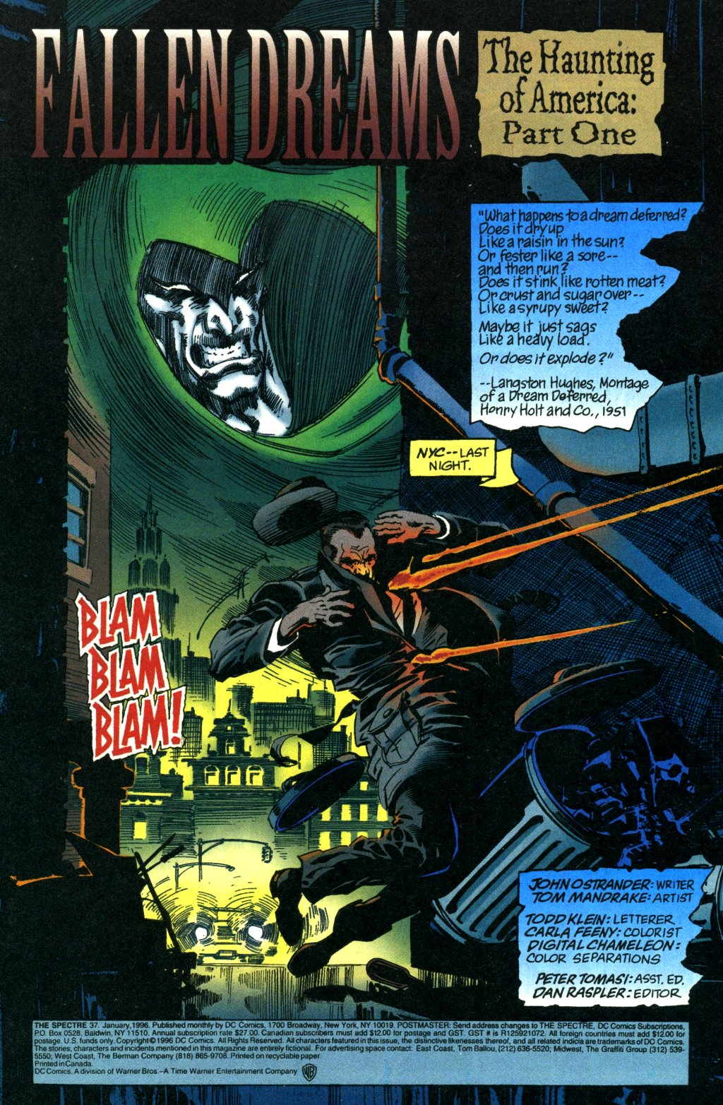 Read online The Spectre (1992) comic -  Issue #37 - 2
