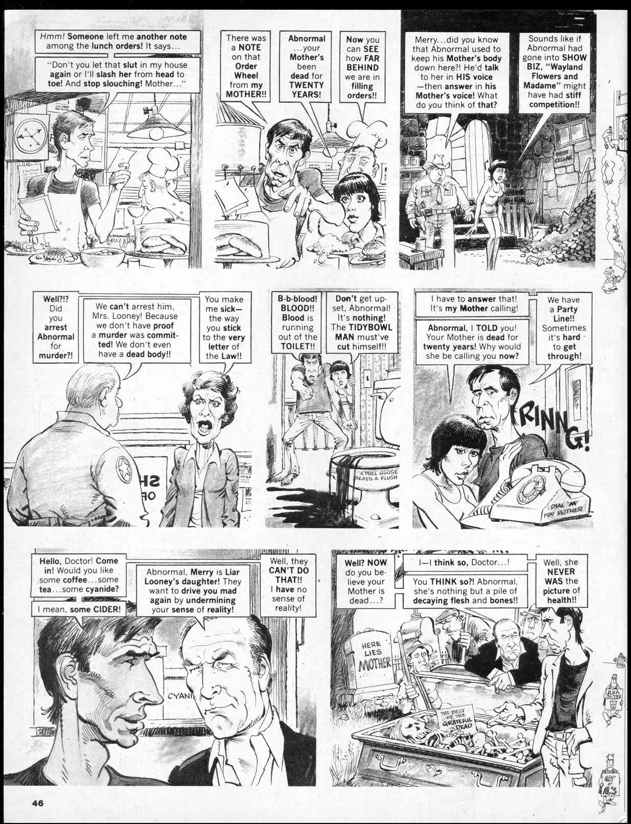 Read online MAD comic -  Issue #244 - 48