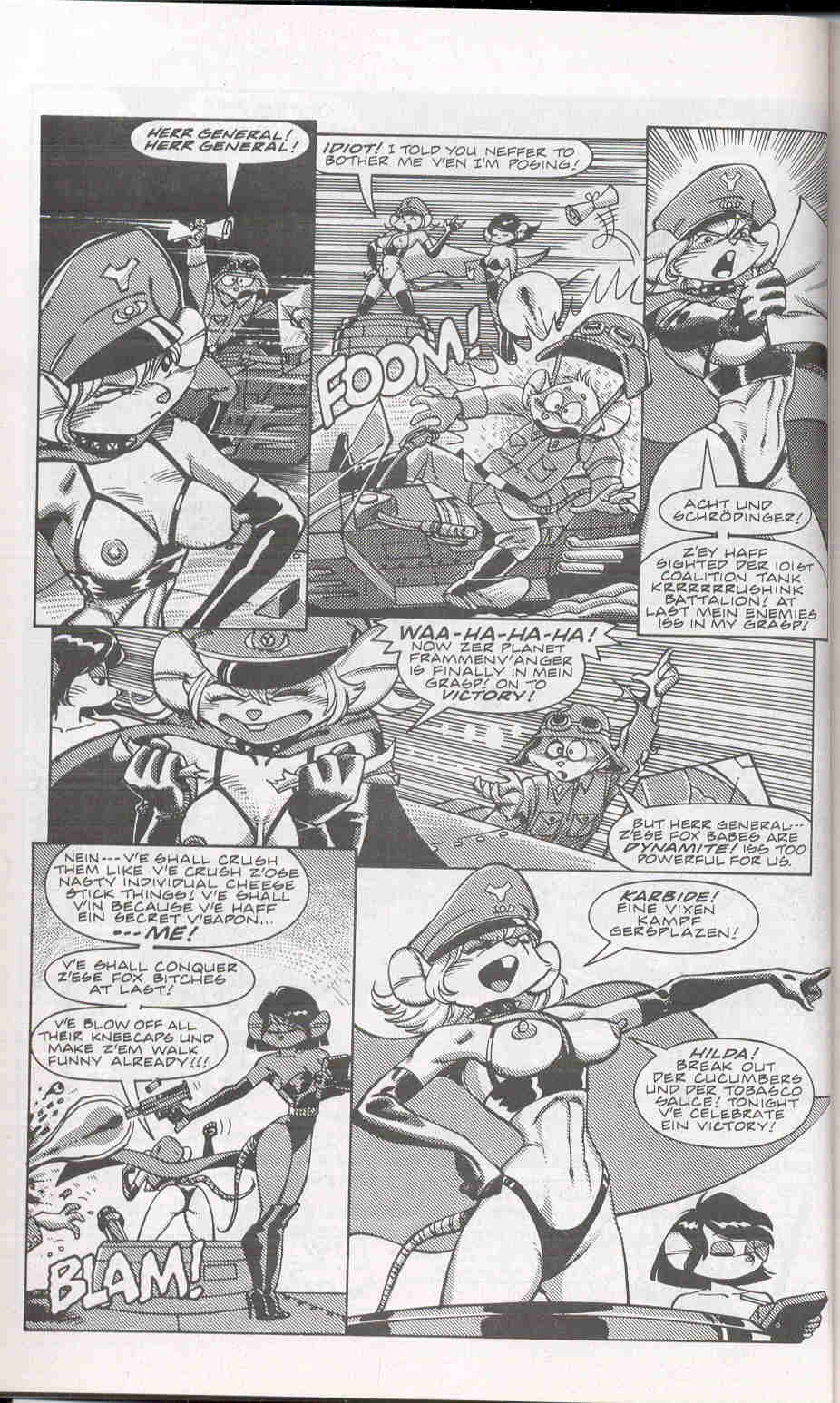 Read online Tank Vixens comic -  Issue #2 - 4