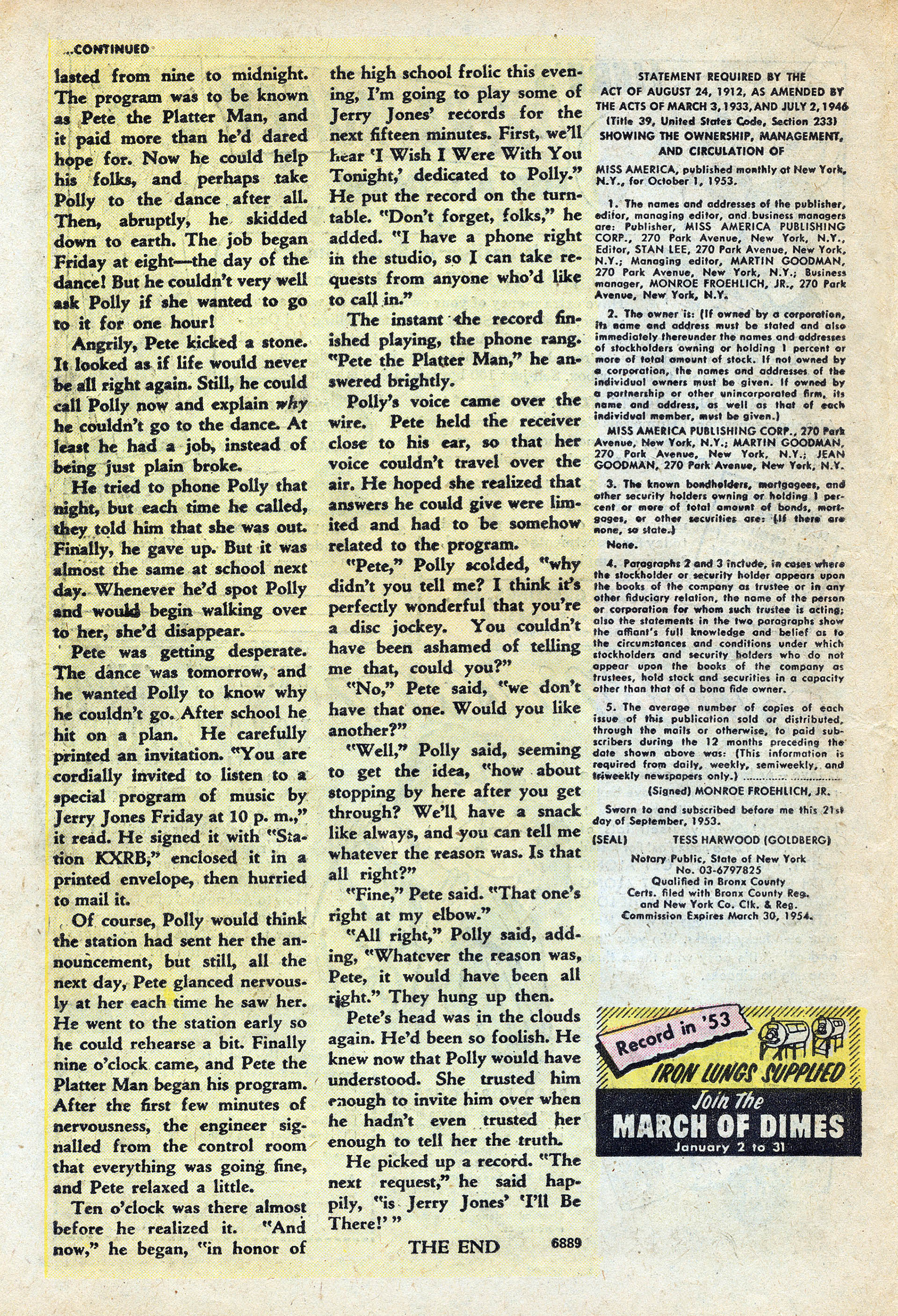 Read online Miss America comic -  Issue #62 - 18