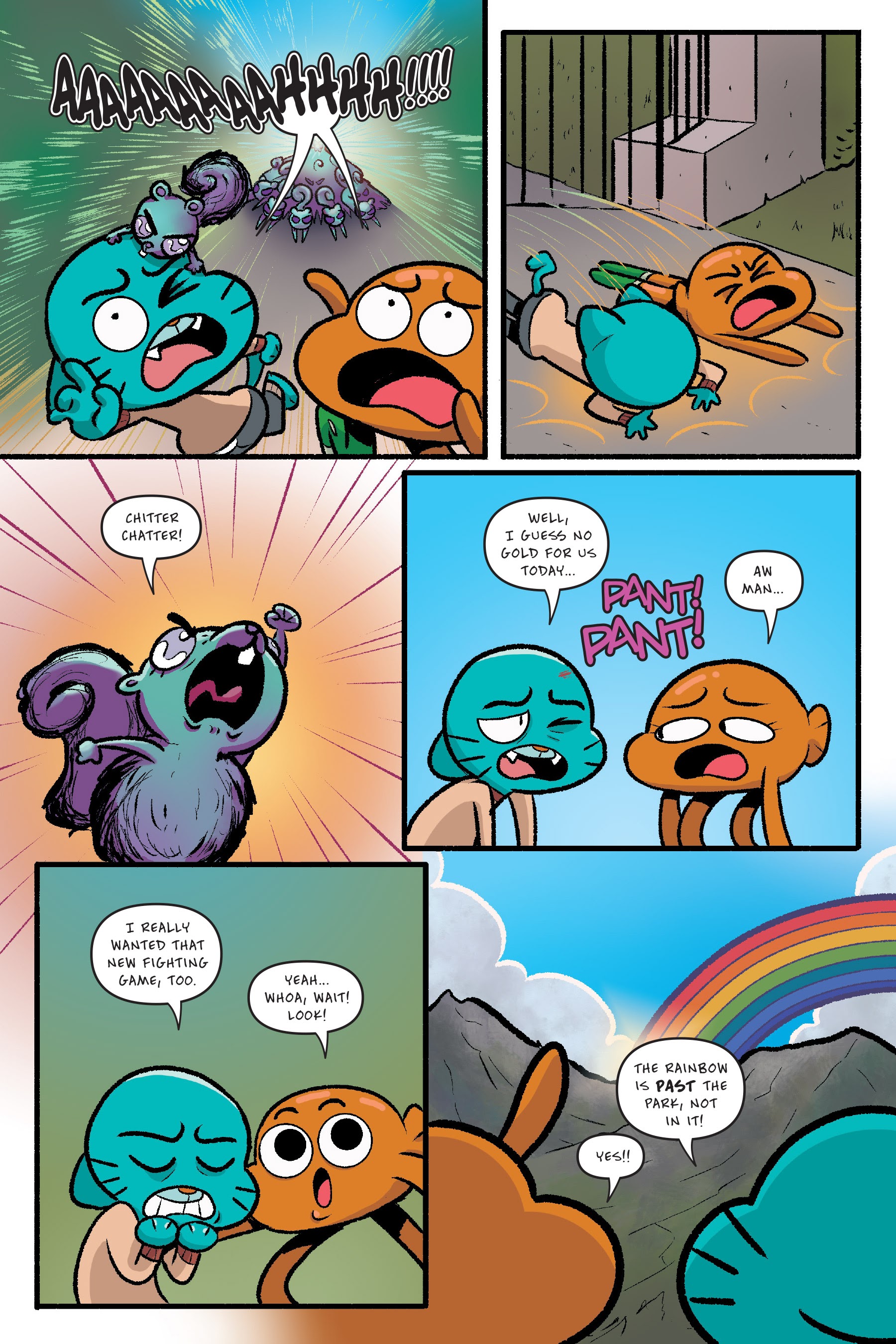 Read online The Amazing World of Gumball: The Storm comic -  Issue # TPB - 134
