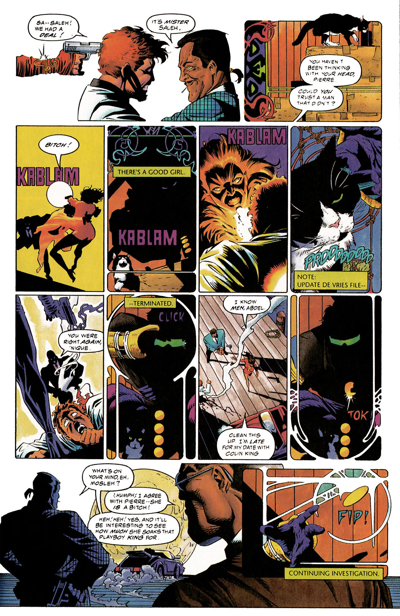 Read online Ninjak (1994) comic -  Issue #1 - 4