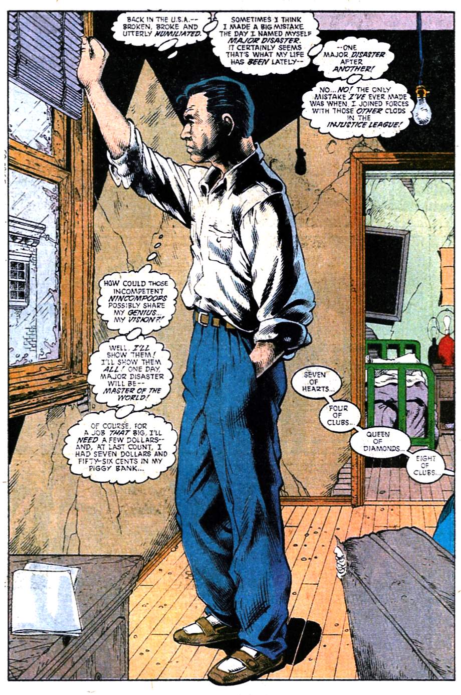 Read online Justice League America comic -  Issue #34 - 2