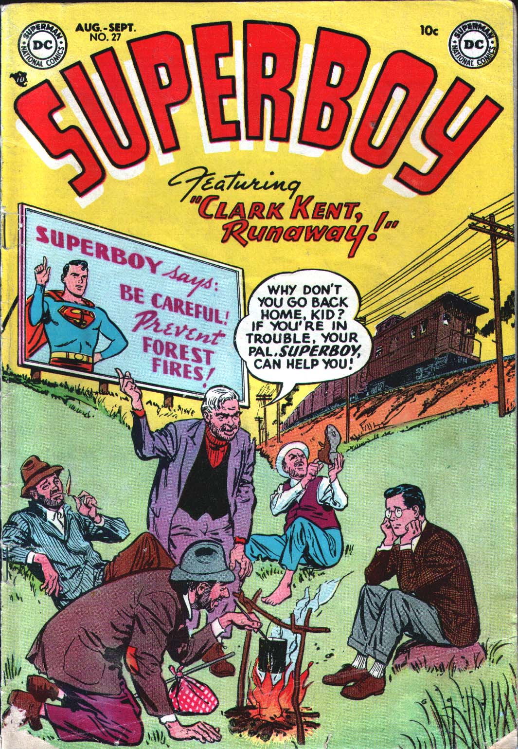 Read online Superboy (1949) comic -  Issue #27 - 1