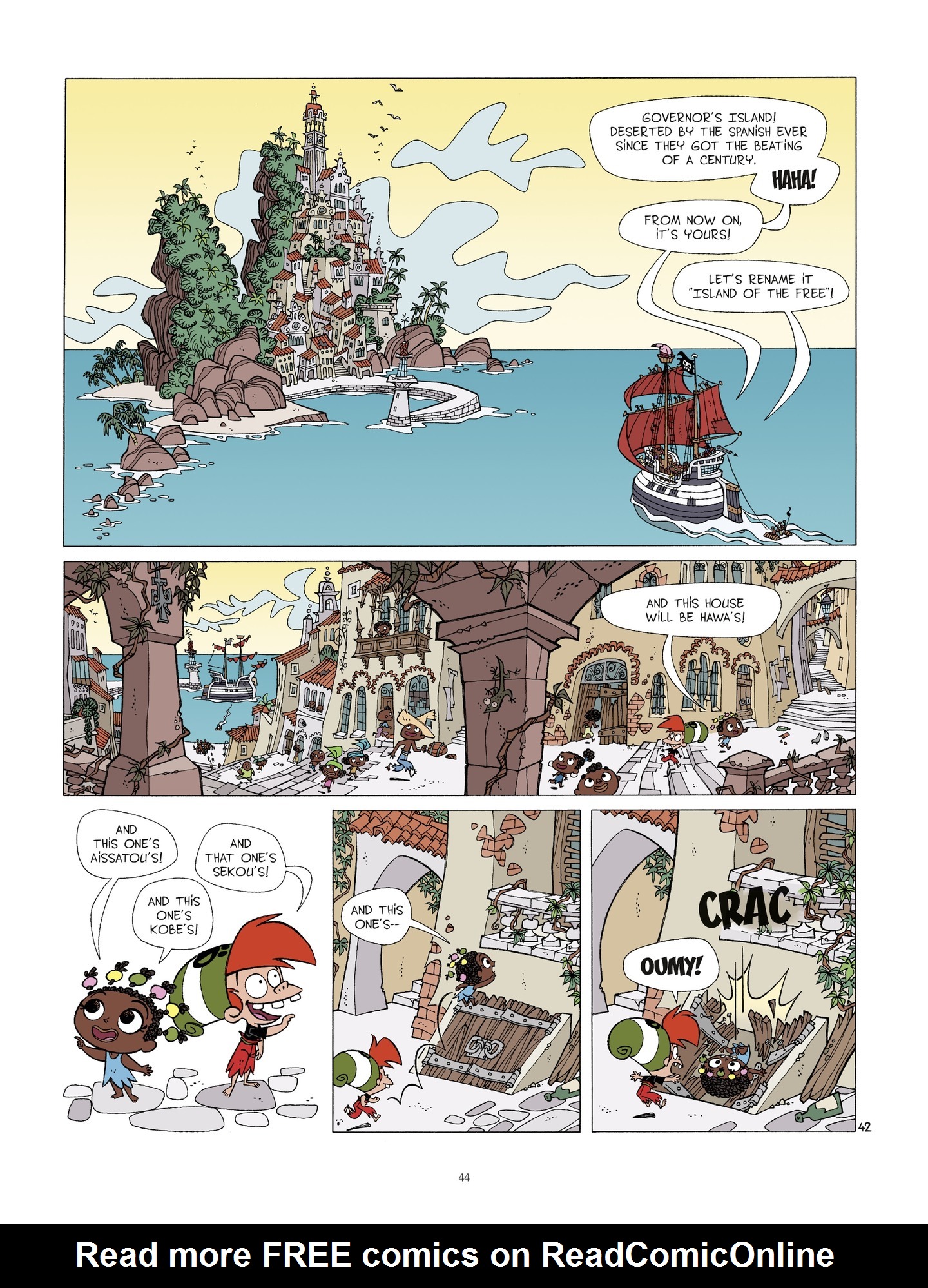 Read online Pirate Family comic -  Issue #1 - 44
