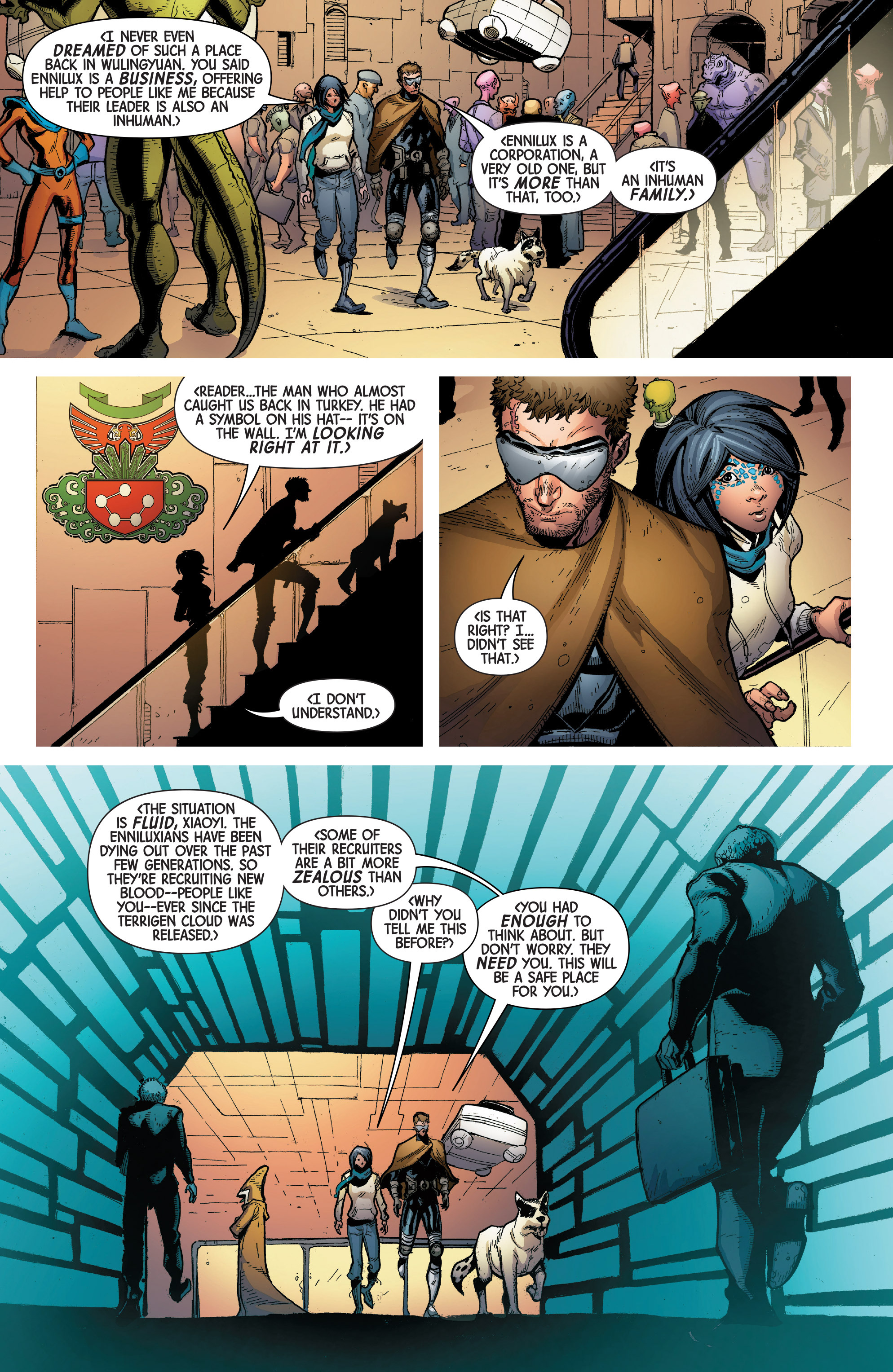 Read online Inhuman (2014) comic -  Issue #9 - 13