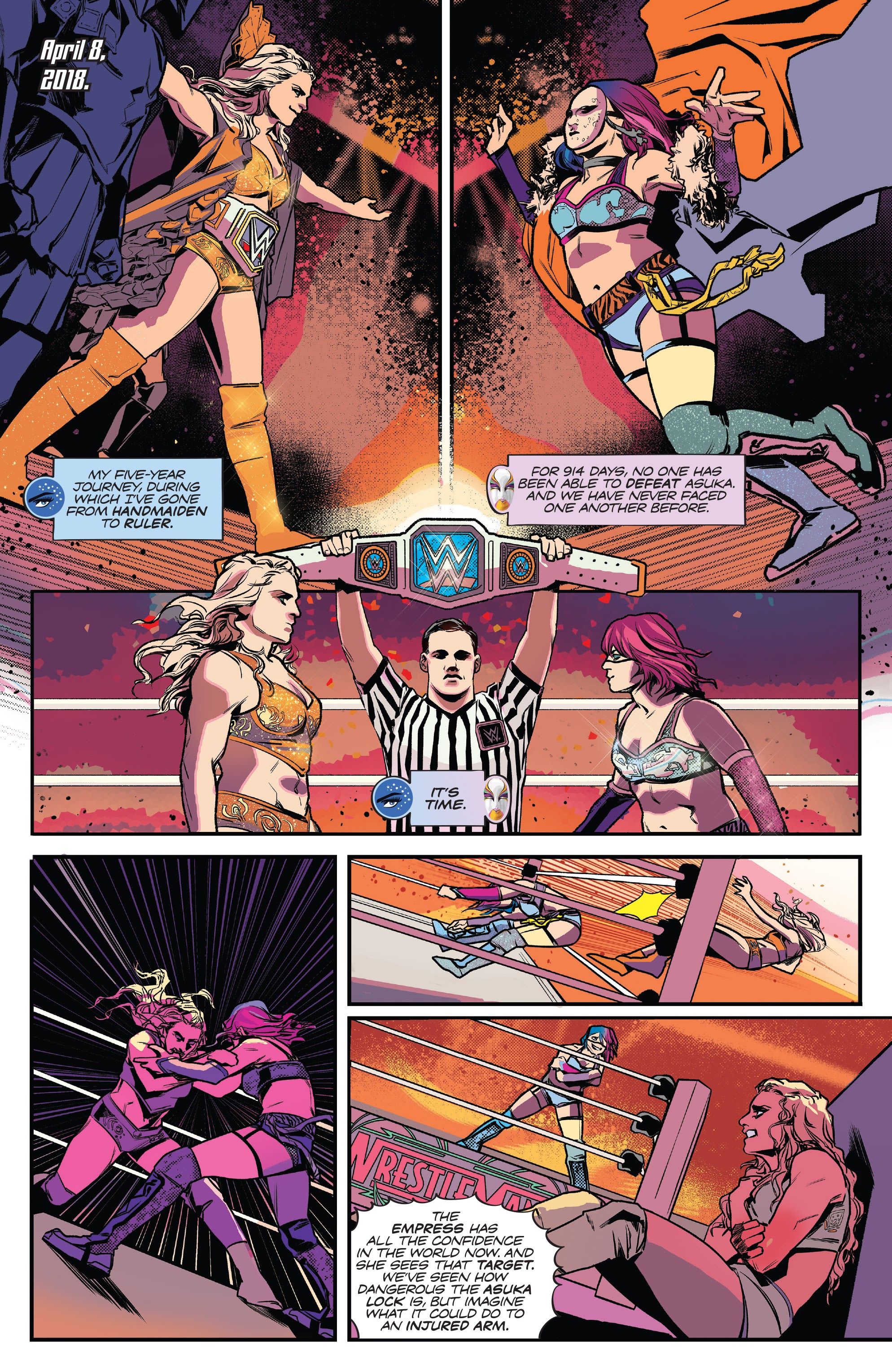 Read online WWE: Wrestlemania 2019 Special comic -  Issue # Full - 9