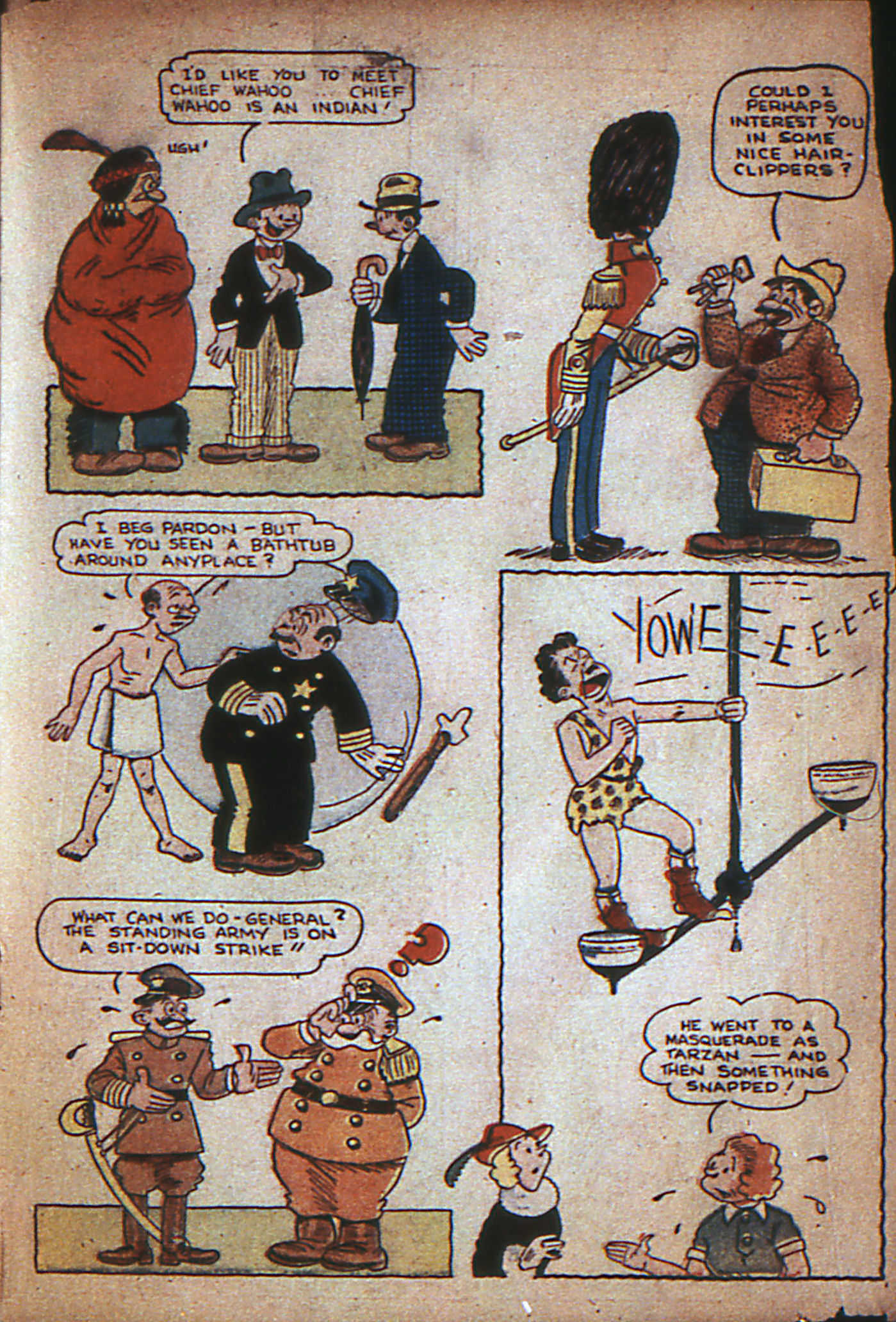 Read online More Fun Comics comic -  Issue #22 - 36