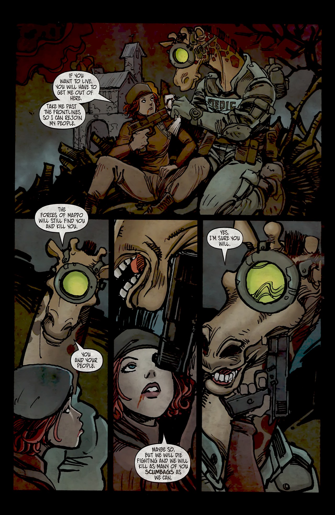 Read online Elephantmen War Toys: Yvette comic -  Issue # Full - 15