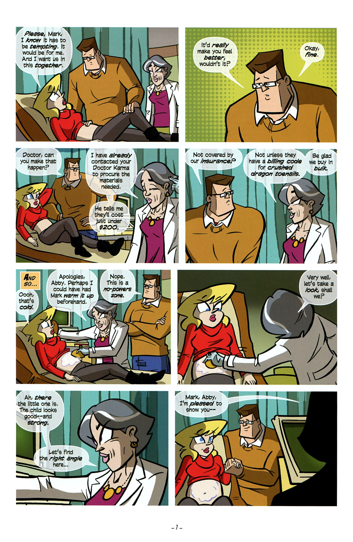 Read online Love and Capes: What to Expect comic -  Issue #3 - 9