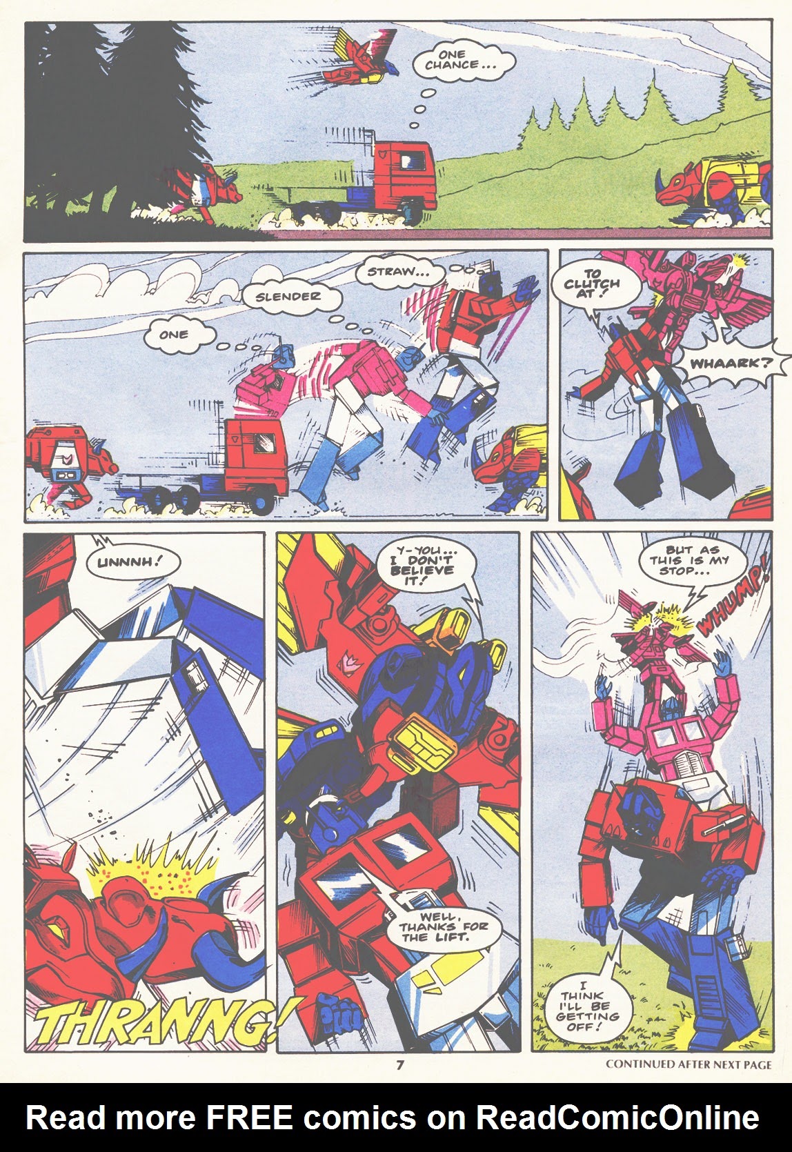 Read online The Transformers (UK) comic -  Issue #97 - 7