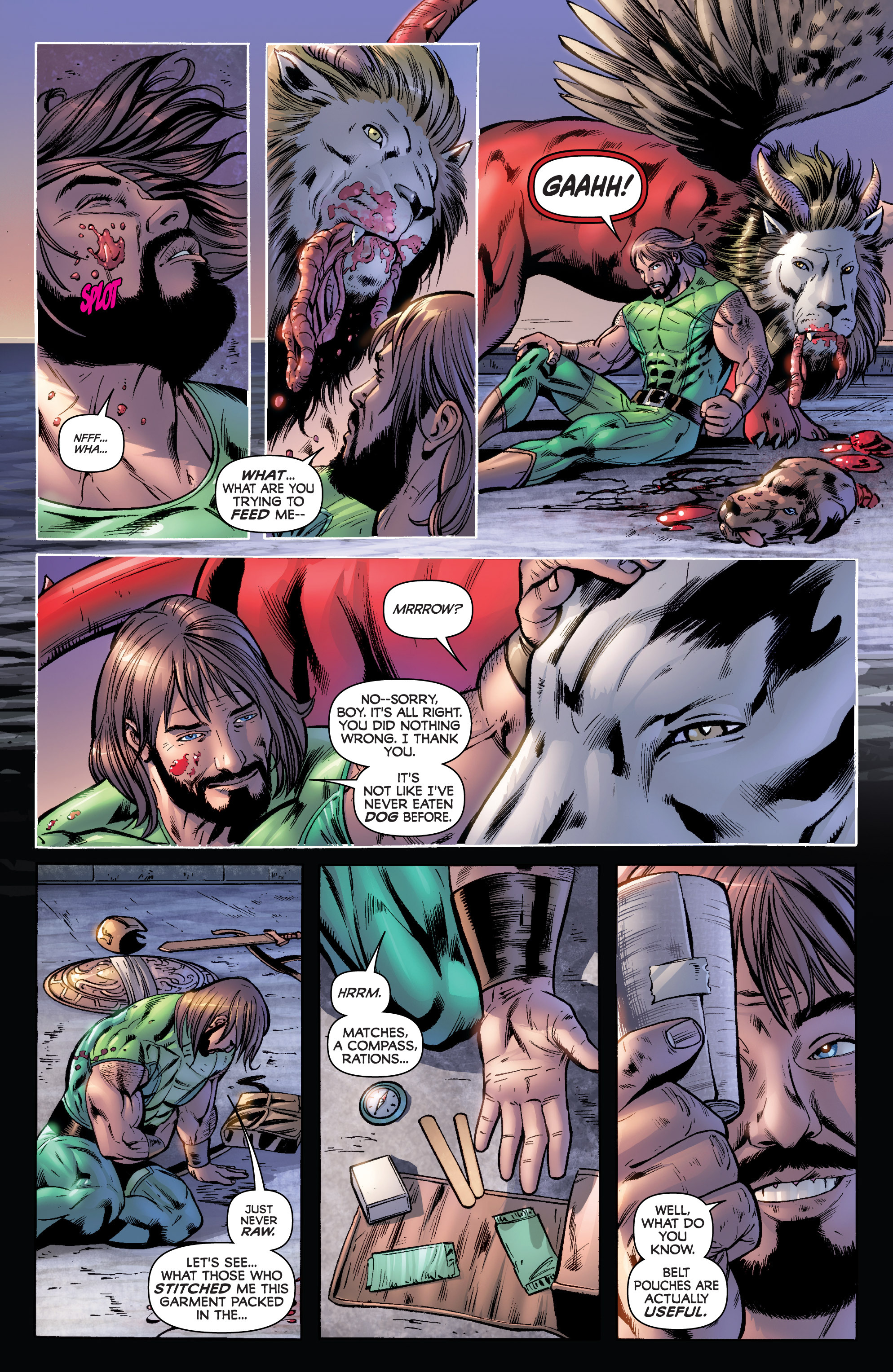 Read online Herc comic -  Issue #4 - 16