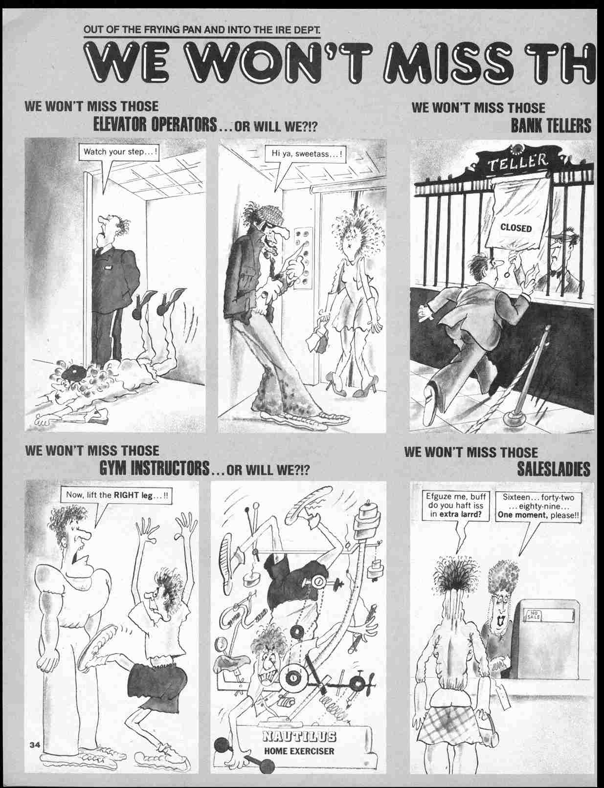 Read online MAD comic -  Issue #245 - 36