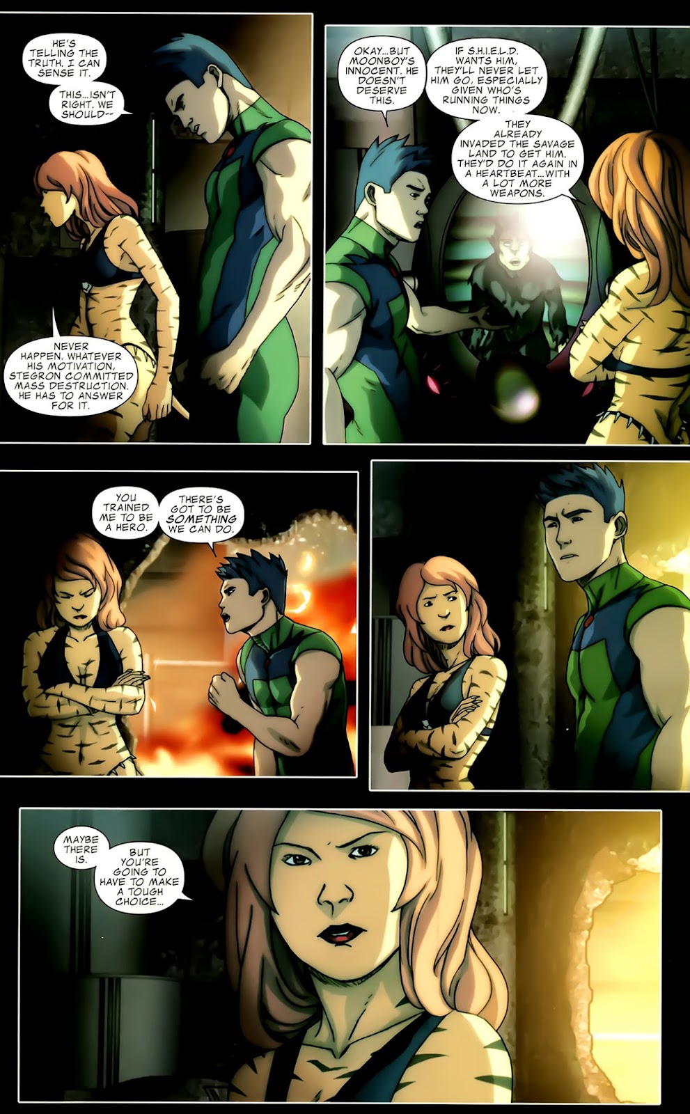 Avengers: The Initiative Featuring Reptil issue Full - Page 33