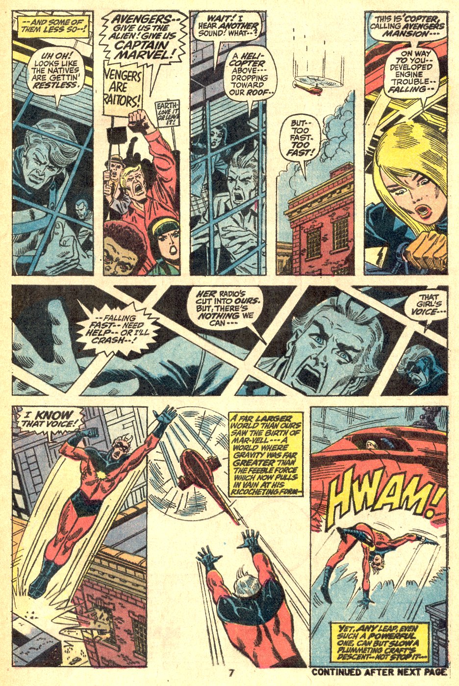 Read online The Avengers (1963) comic -  Issue #92 - 7