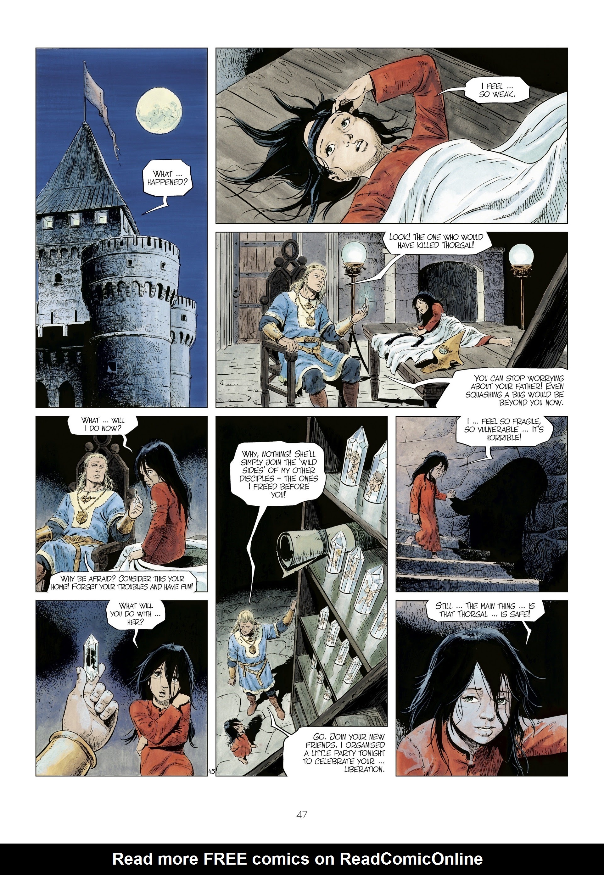 Read online The World of Thorgal: Wolfcub comic -  Issue #1 - 49