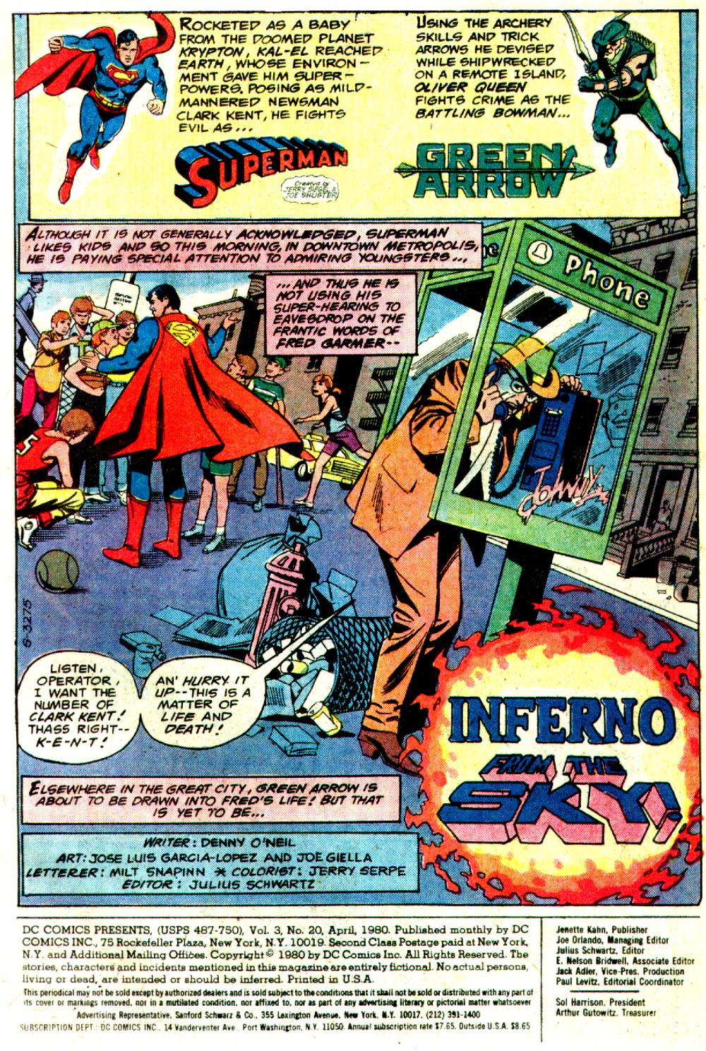 Read online DC Comics Presents comic -  Issue #20 - 2